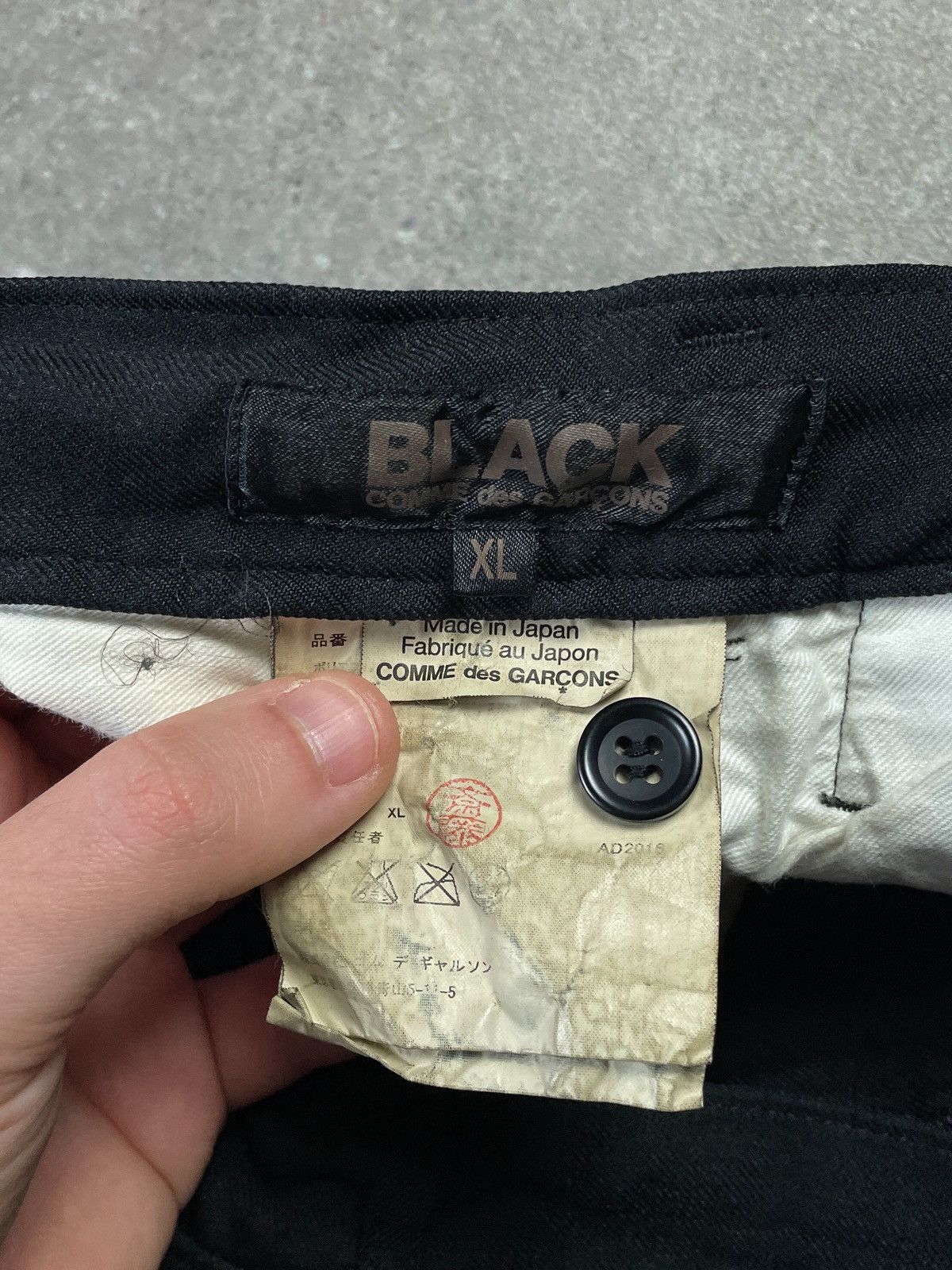 Comme des Garcons Comme des garcons black Buckle archive Pants trousers Size US 36 / EU 52 - 3 Thumbnail