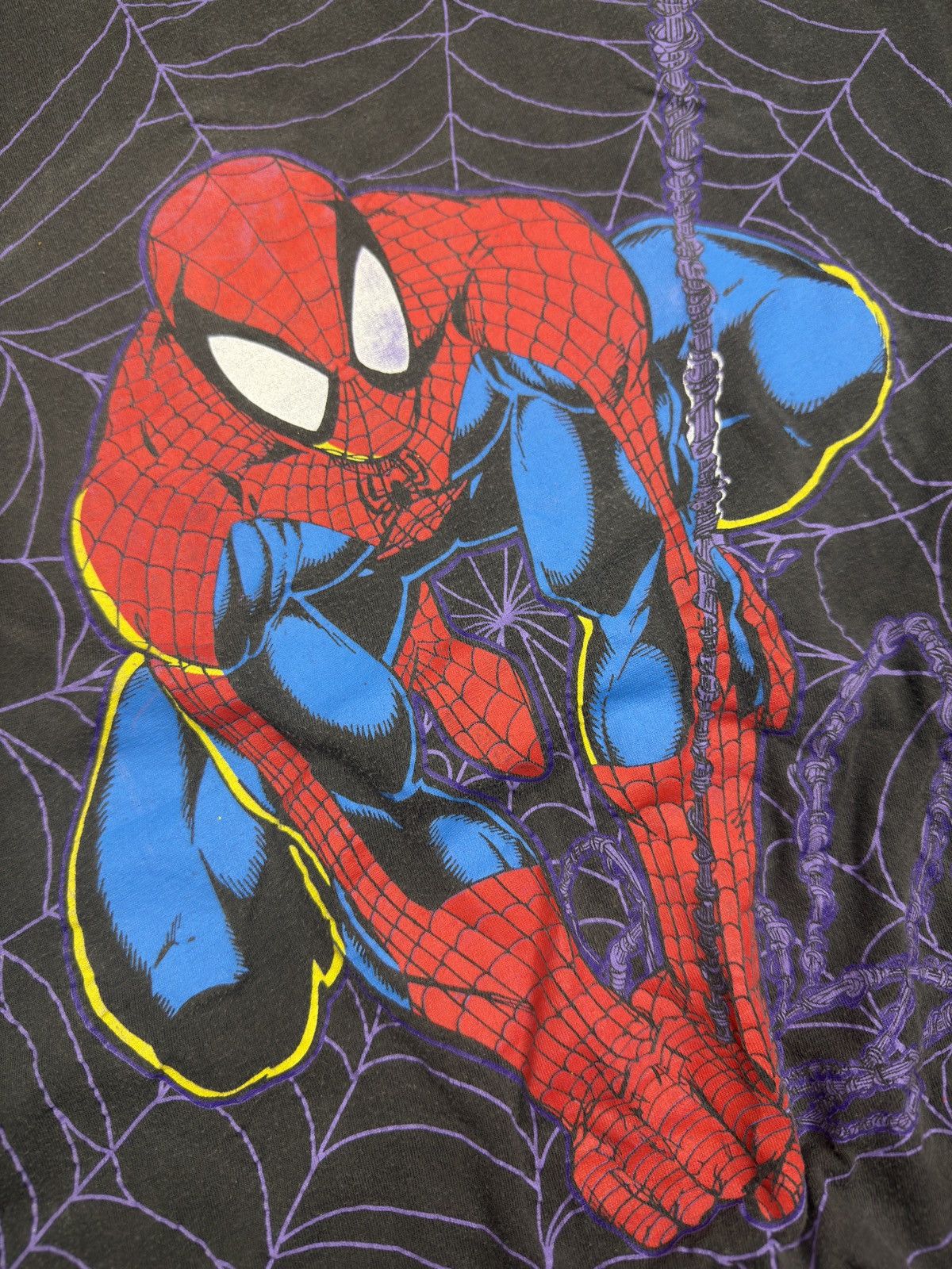 DC Comics Spiderman - 90’s Huge Frontprint Single Stitch T-shirt Size US M / EU 48-50 / 2 - 4 Thumbnail
