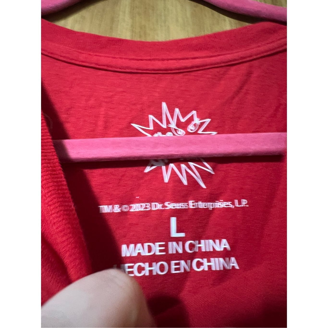 Other Dr. Seuss The Grinch Christmas Red T-shirt Woman’s Size Larg Size L / US 10 / IT 46 - 3 Thumbnail