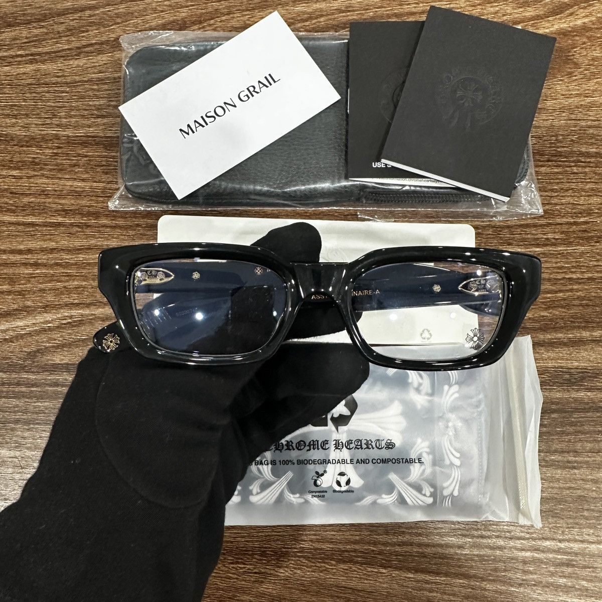 Chrome Hearts CHROME HEARTS ASSTRAORDINAIRE - A EYEGLASSES Size ONE SIZE - 2 Thumbnail