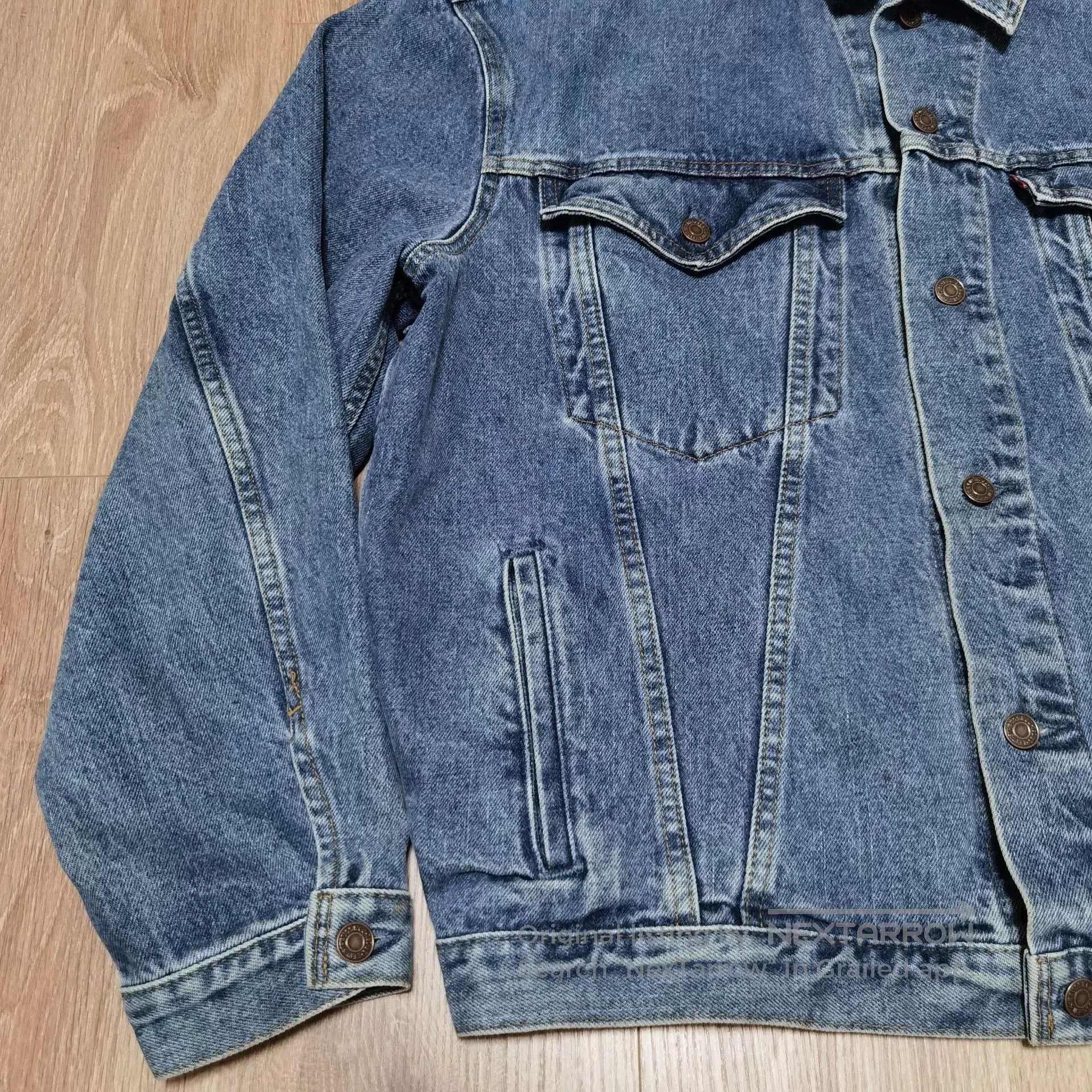 Vintage Vintage Levi's 90s Denim Jacket. Size US L / EU 52-54 / 3 - 3 Thumbnail