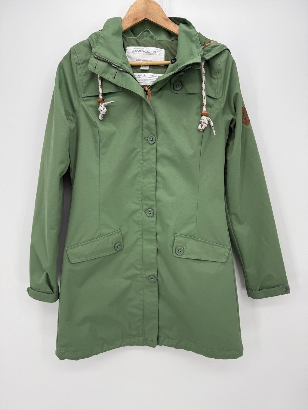 O'Neill O'Neill Green Coat Jacket Adventure Series Women Size M Size M / US 6-8 / IT 42-44 - 1 Thumbnail