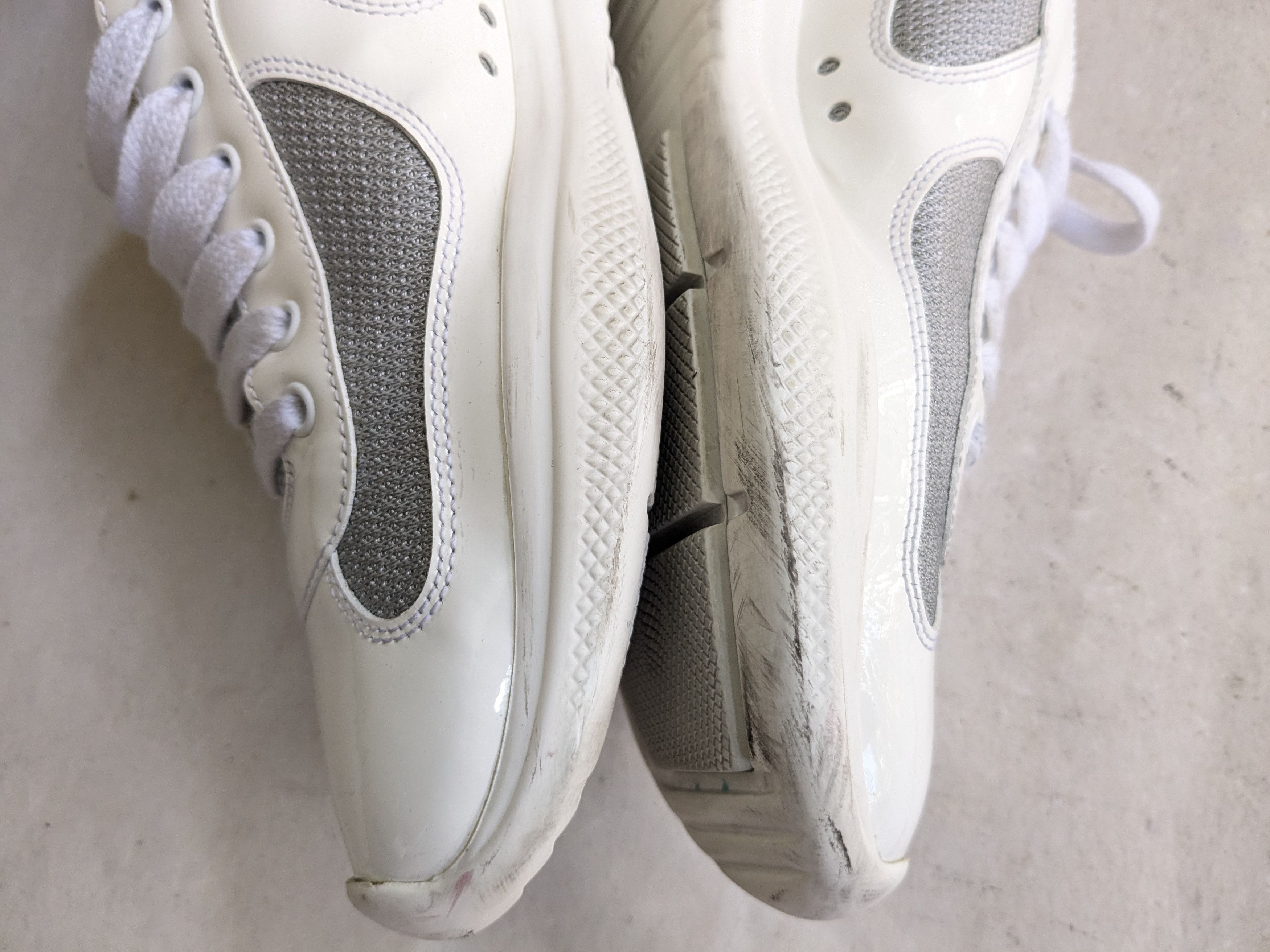 Prada Prada America's Cup White Patent Leather 11 Low Top Size US 11 / EU 44 - 8 Thumbnail