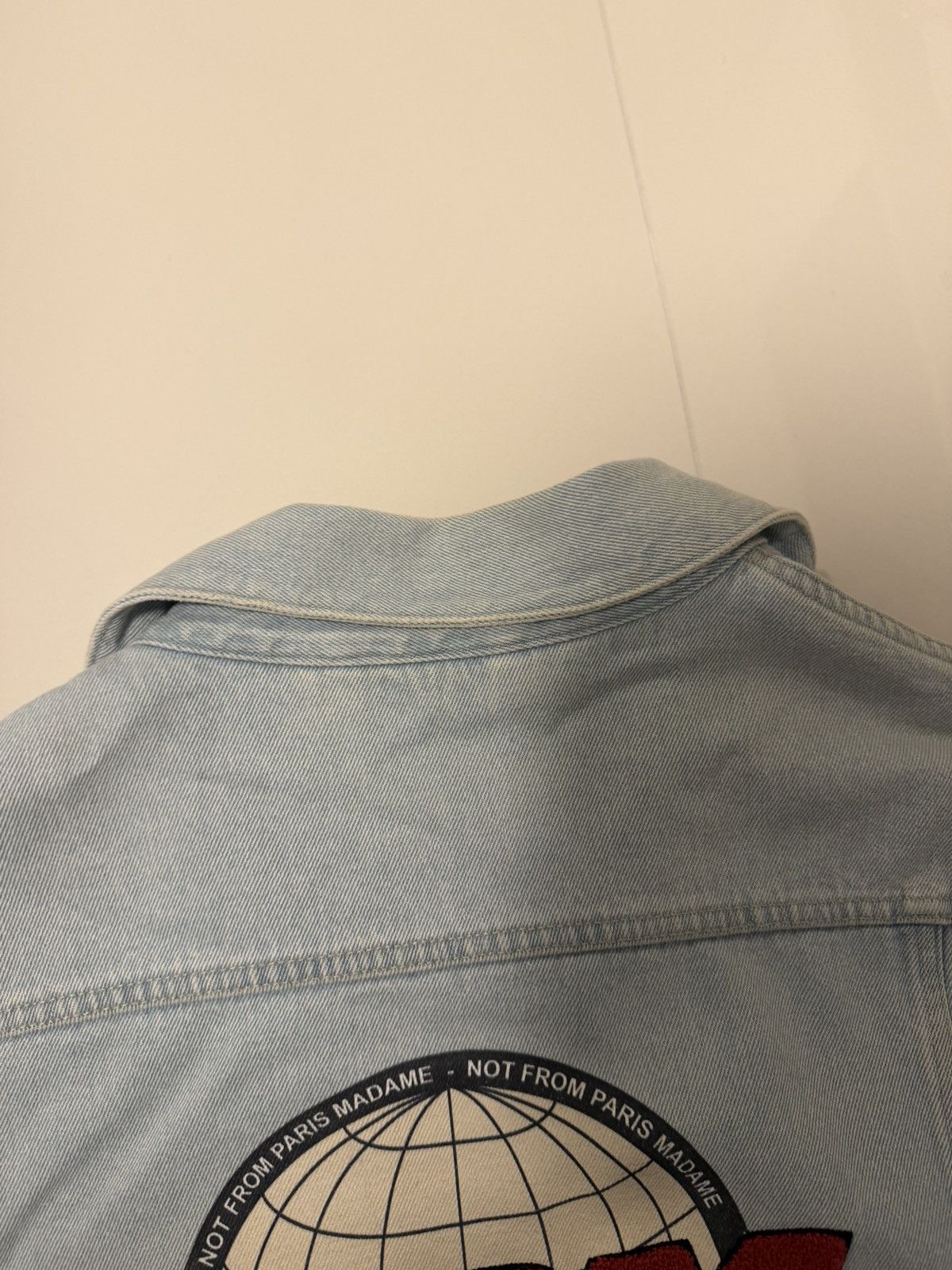 Drole De Monsieur DDM Worldwide Denim Jean Jacket Size US XL / EU 56 / 4 - 8 Thumbnail