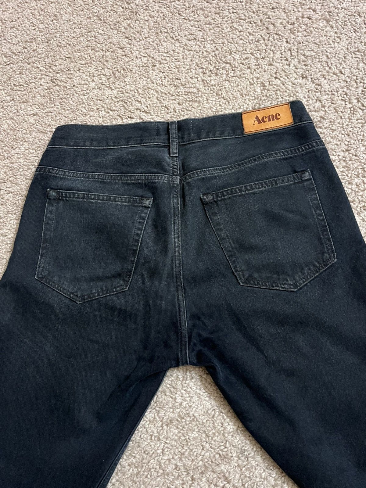 Acne Studios Acne Studios Blue Skinny Jeans Size US 33 - 5 Thumbnail