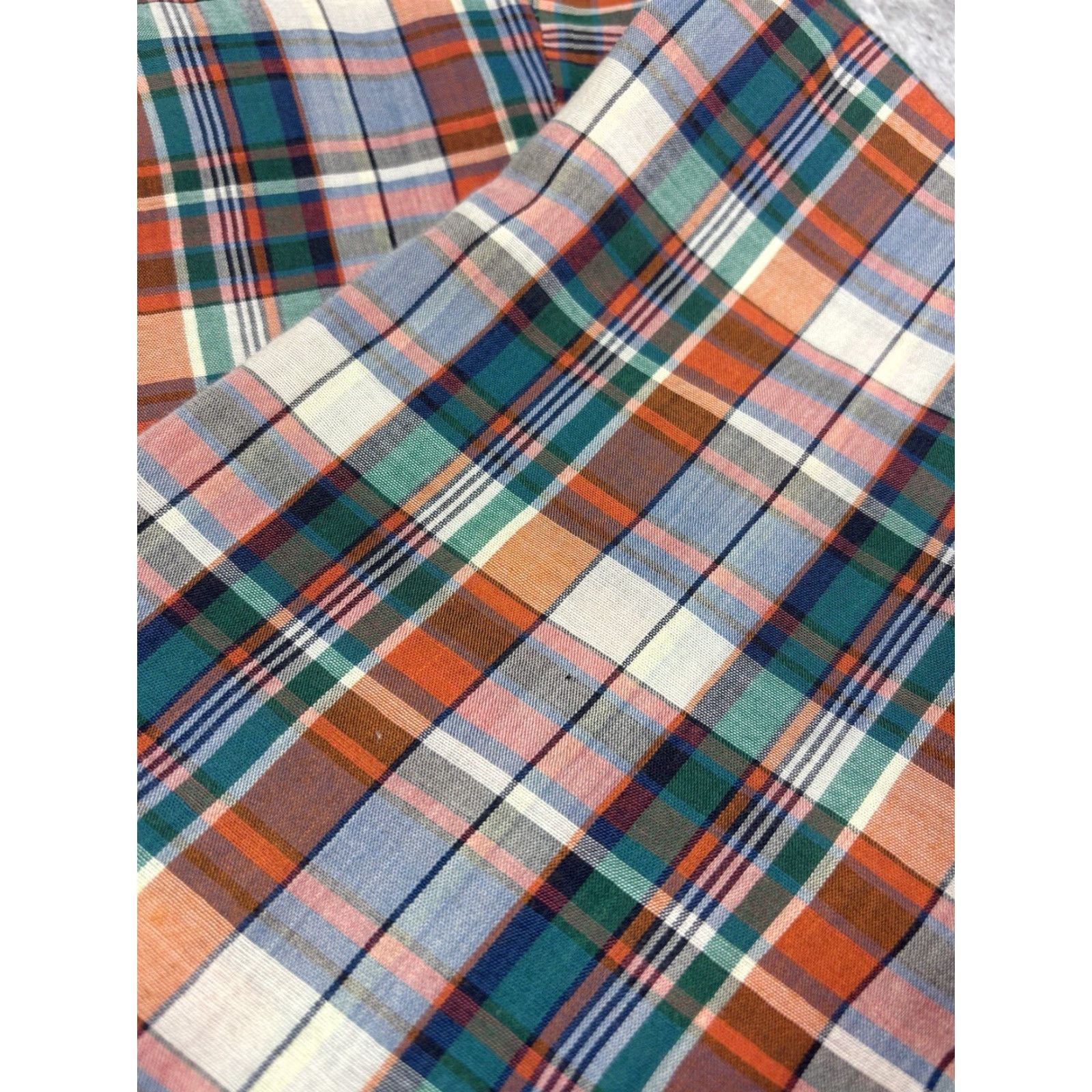 Levi's VINTAGE Levi's Button-Down Plaid Shirt XL Men Long Sleeve Cotton Blue Red 90s Western Retro Casual Size US XL / EU 56 / 4 - 5 Thumbnail
