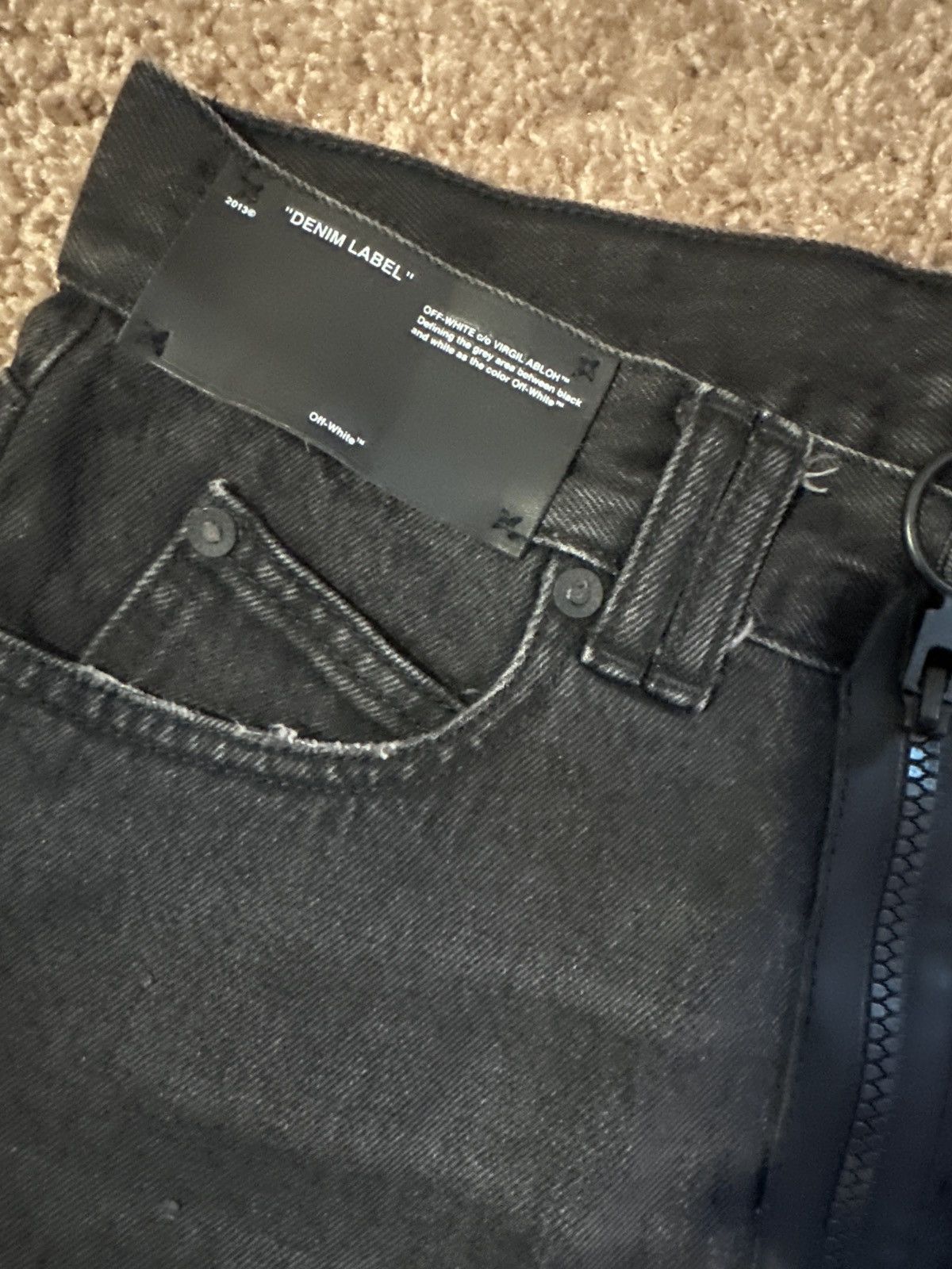 Off-White Off white jorts Size 29" - 3 Thumbnail