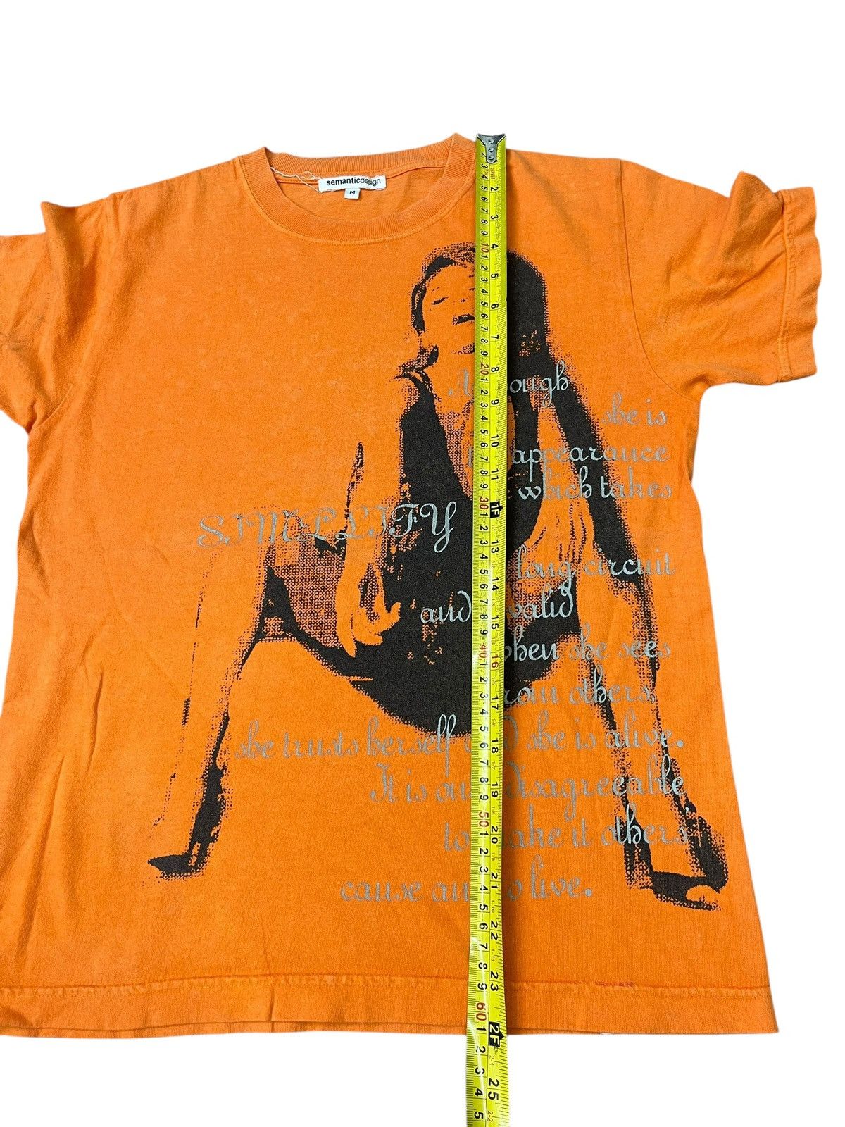 semanticdesign Semanticdesign Big Logo Tshirt Streetwear Size US M / EU 48-50 / 2 - 4 Thumbnail