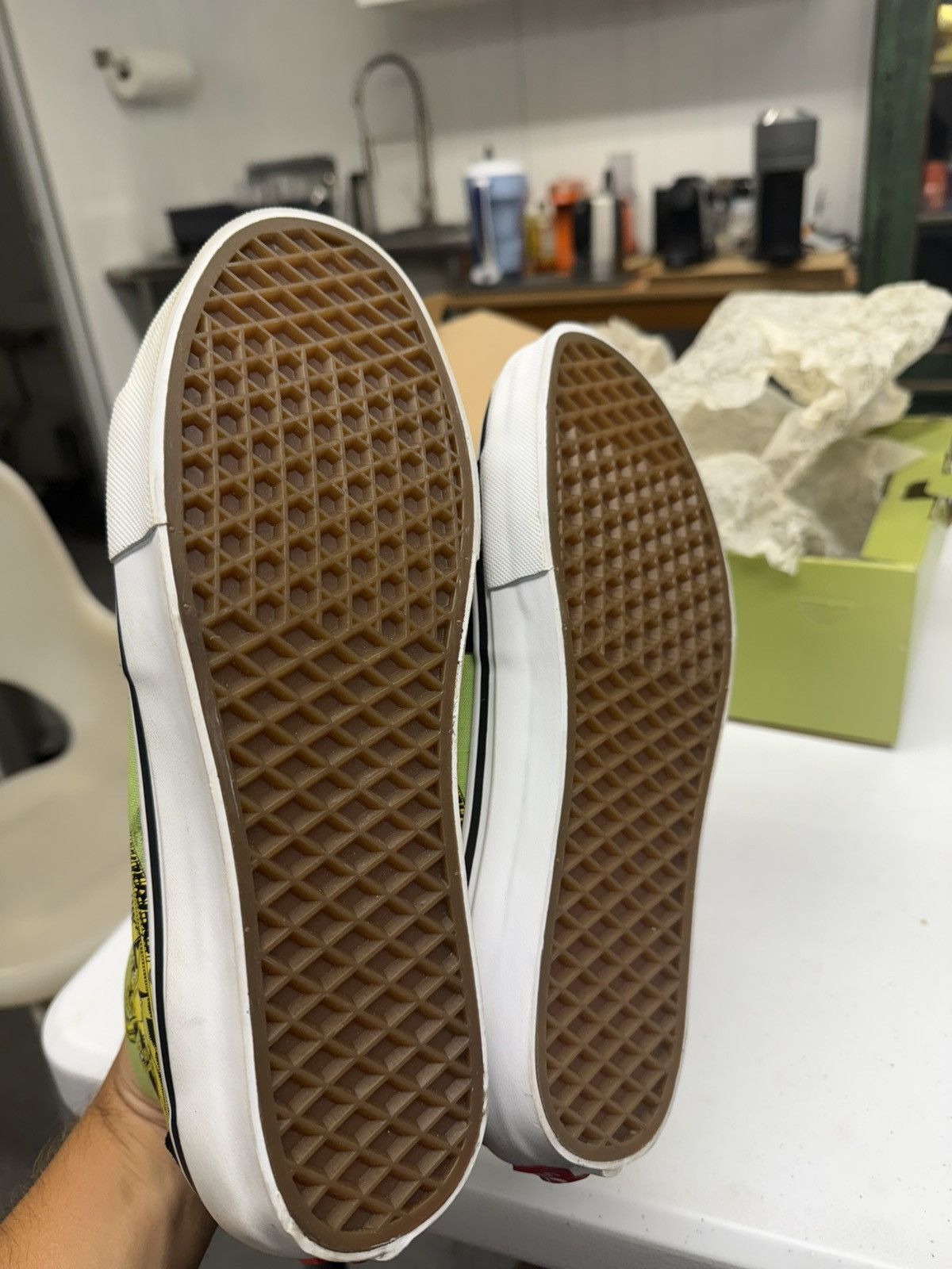 Vans Vans Steve Caballero Sk8-Hi X Cab1Lizard Lime Green/Black Size US 9 / EU 42 - 5 Thumbnail