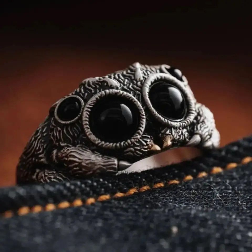 Jewelry Vintage Creative Spider Ring Retro Gothic Size ONE SIZE - 1 Thumbnail