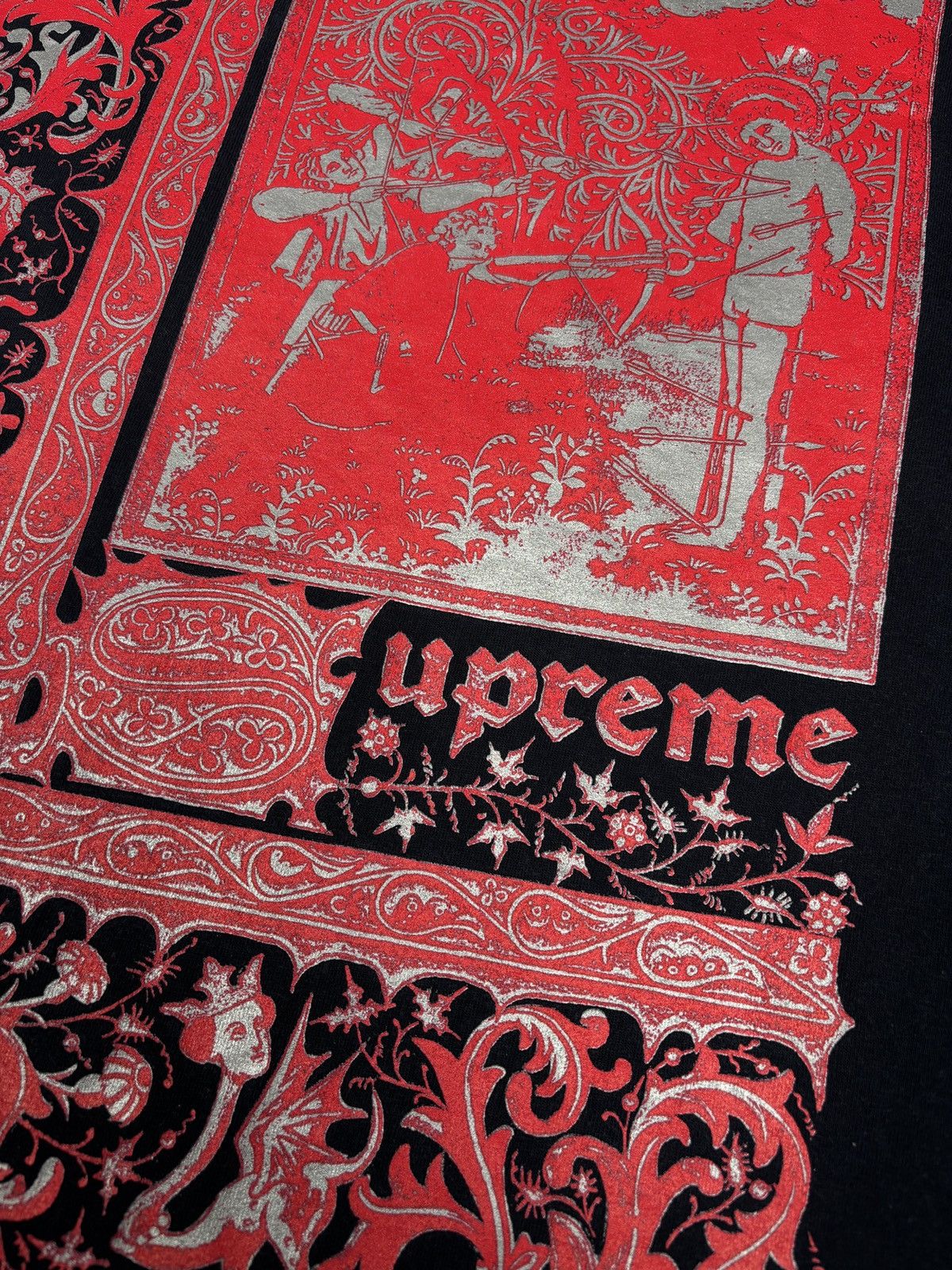 Supreme Supreme Saint Sebastian L/S Medieval Graphic Long Sleeve Size US M / EU 48-50 / 2 - 4 Thumbnail