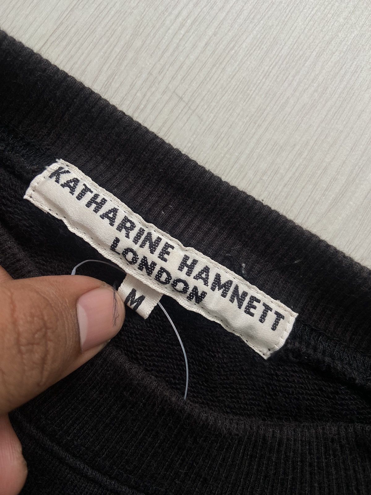 Katharine Hamnett London Vintage Archive Katharine Hamnett London Sweatshirt Size US M / EU 48-50 / 2 - 5 Thumbnail