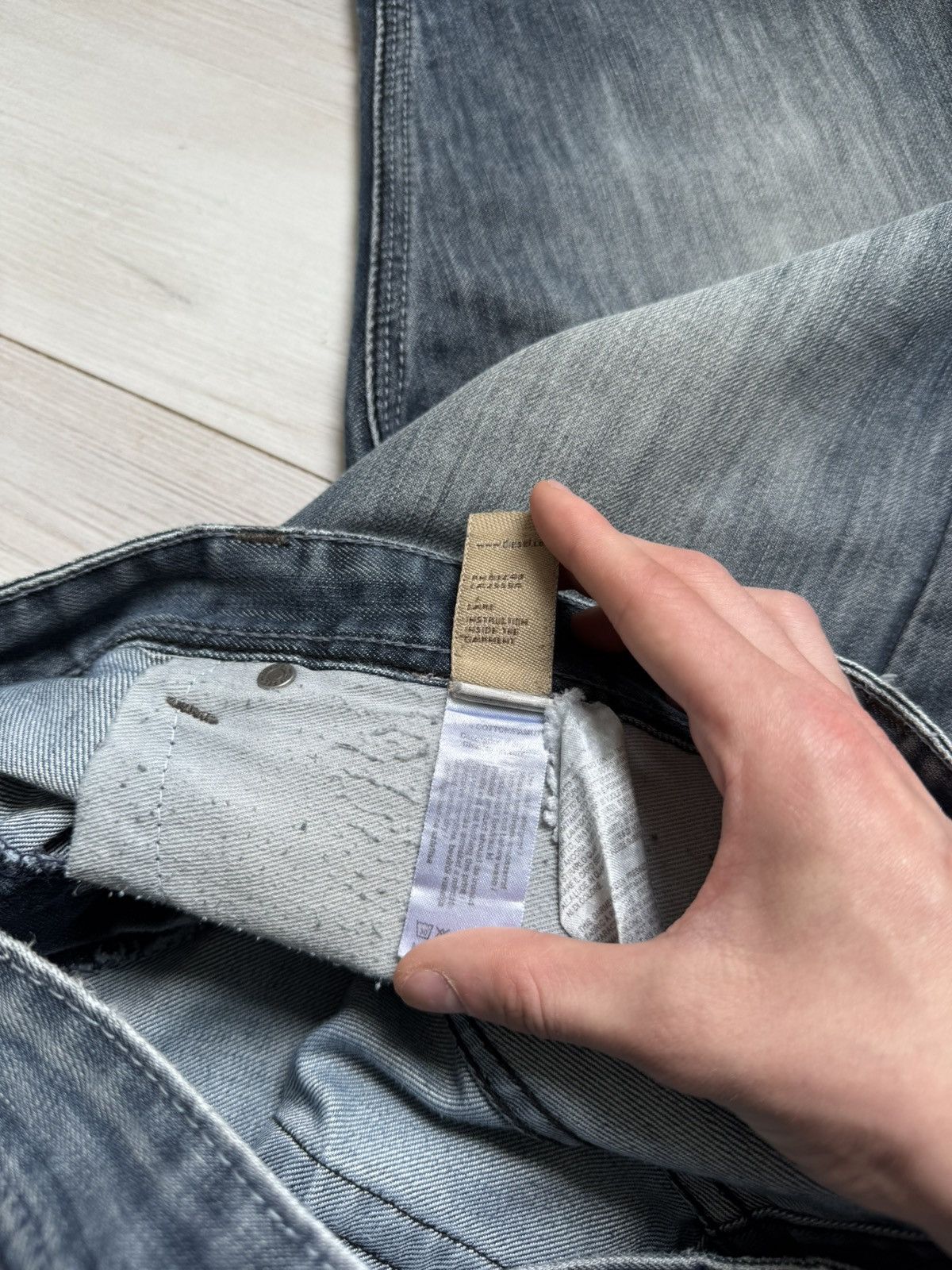 Diesel Diesel made in Italy denim shorts streetwear designer style Size US 33 - 15 Thumbnail