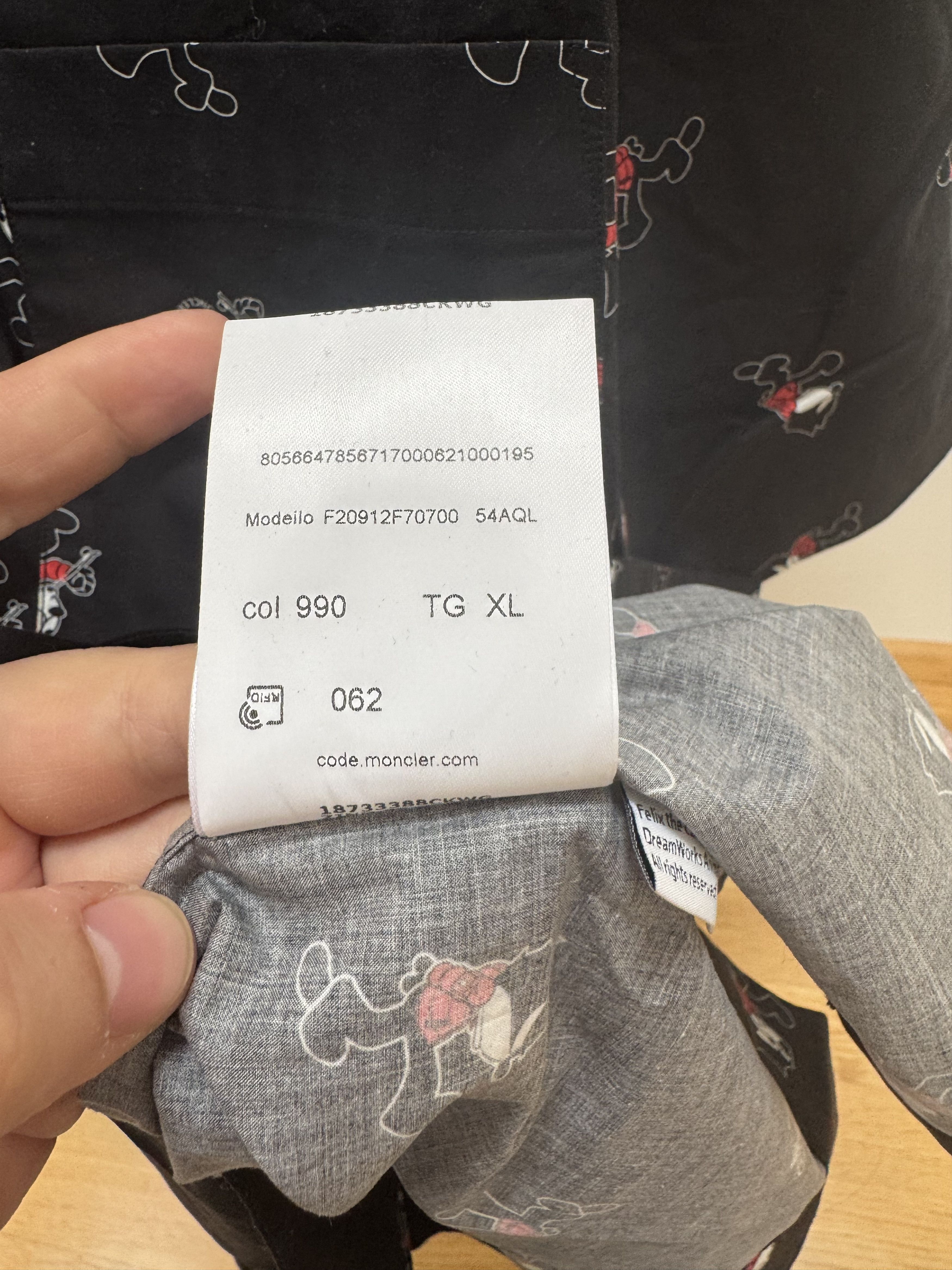 Moncler Moncler X Felix the cat Size US XL / EU 56 / 4 - 7 Thumbnail
