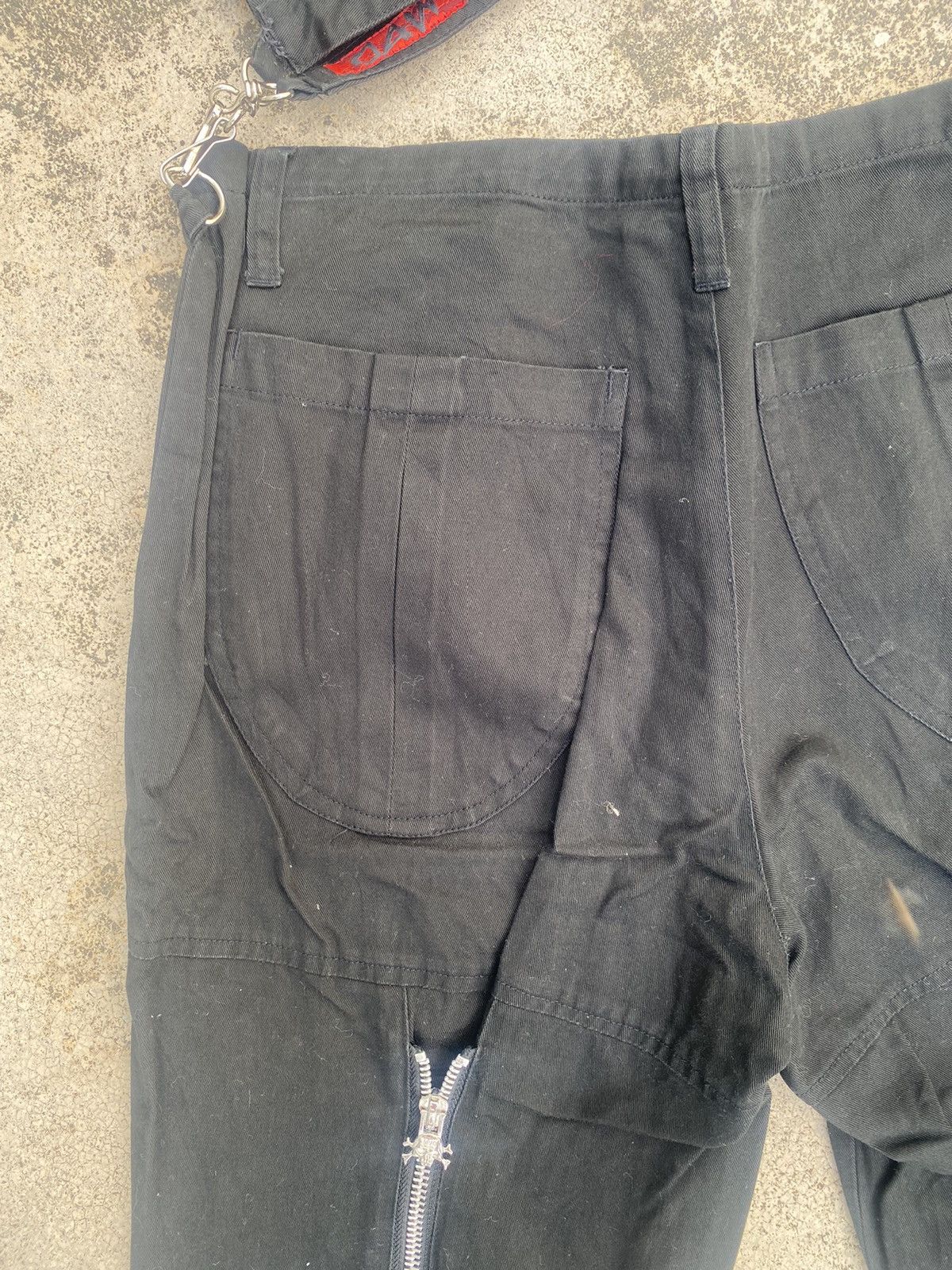 Japanese Brand × Punk and Yo MVD Gothic Punk Seditionaries Bondage Zipper Denim Pants Size US 29 - 16 Thumbnail