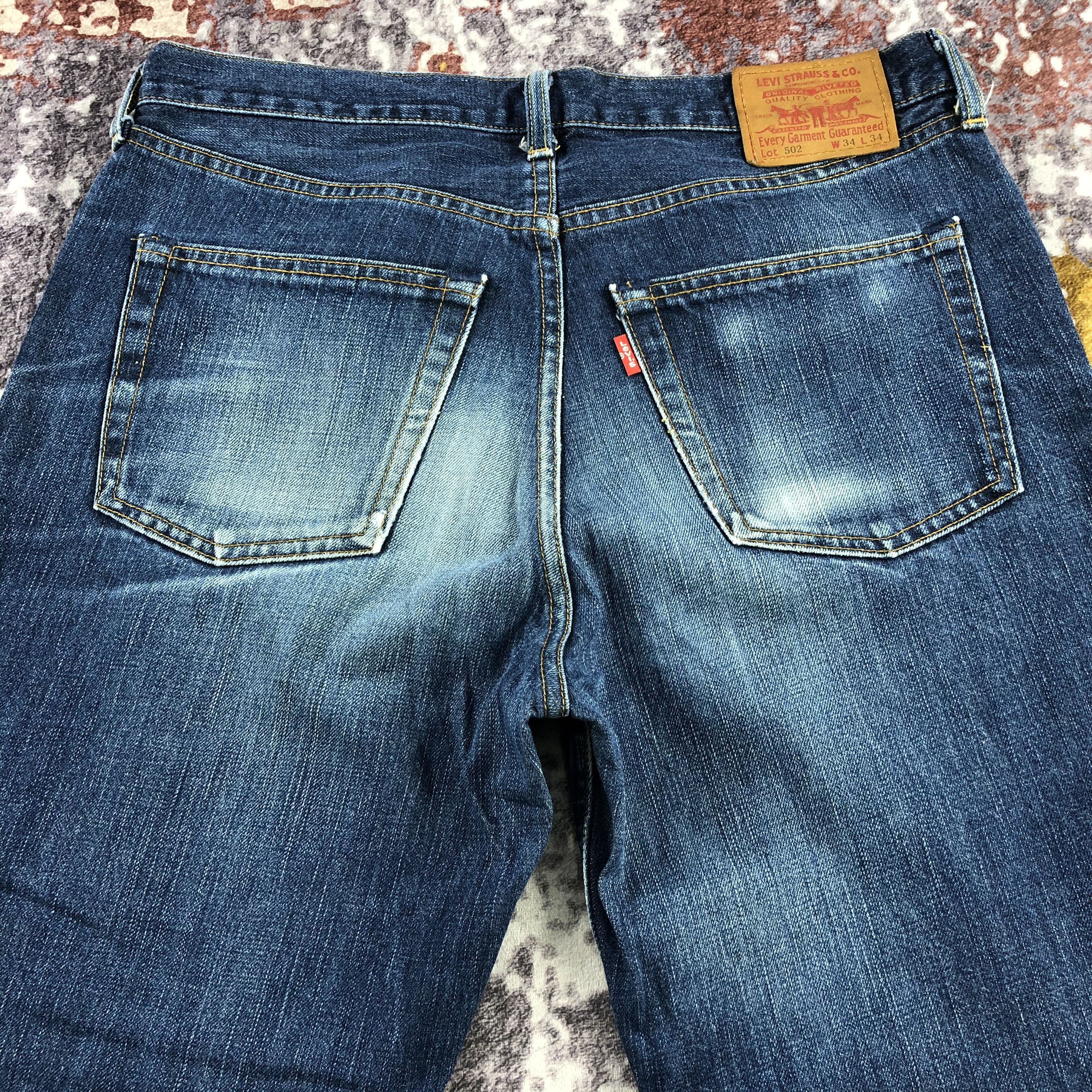 Levi's × Levi's Vintage Clothing × Vintage Vintage 90s Blue Wash Levis 502 Jeans-JM2744 Size US 33 - 5 Thumbnail