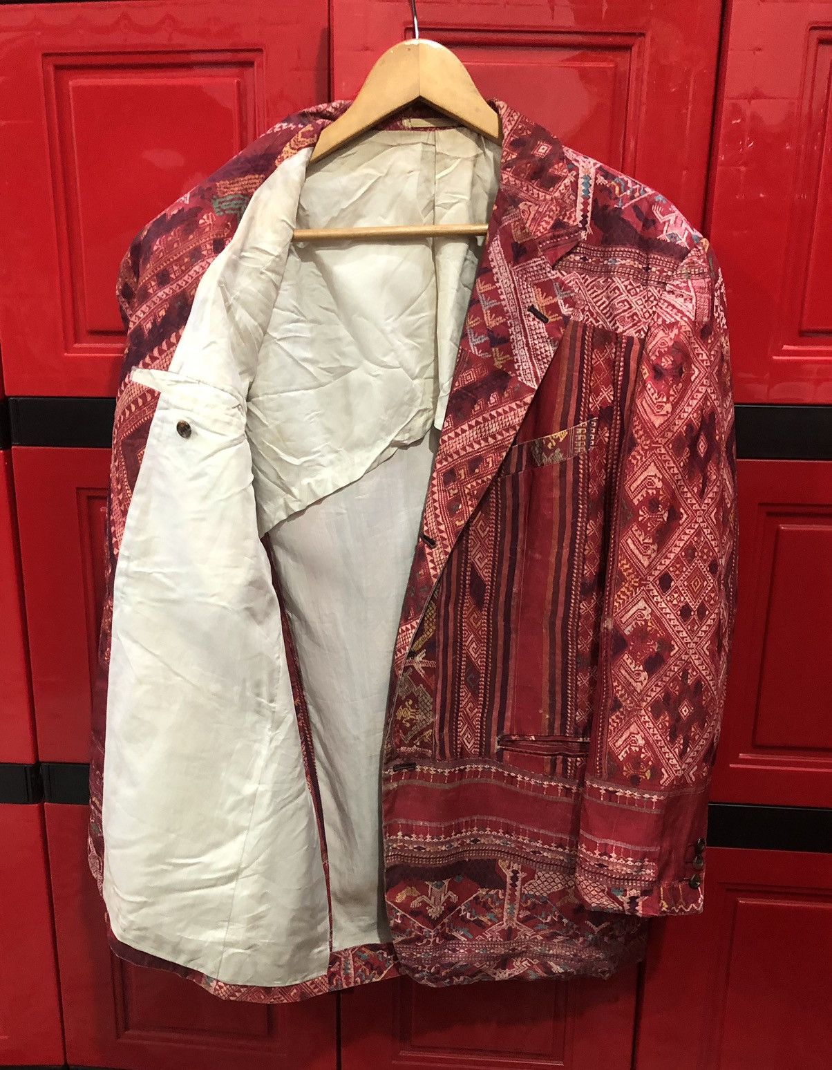 Comme des Garcons Homme Plus Runway*COMME des GARCONS HOMME PLUS Ethnic Printed Jacket. Size US S / EU 44-46 / 1 - 10 Thumbnail