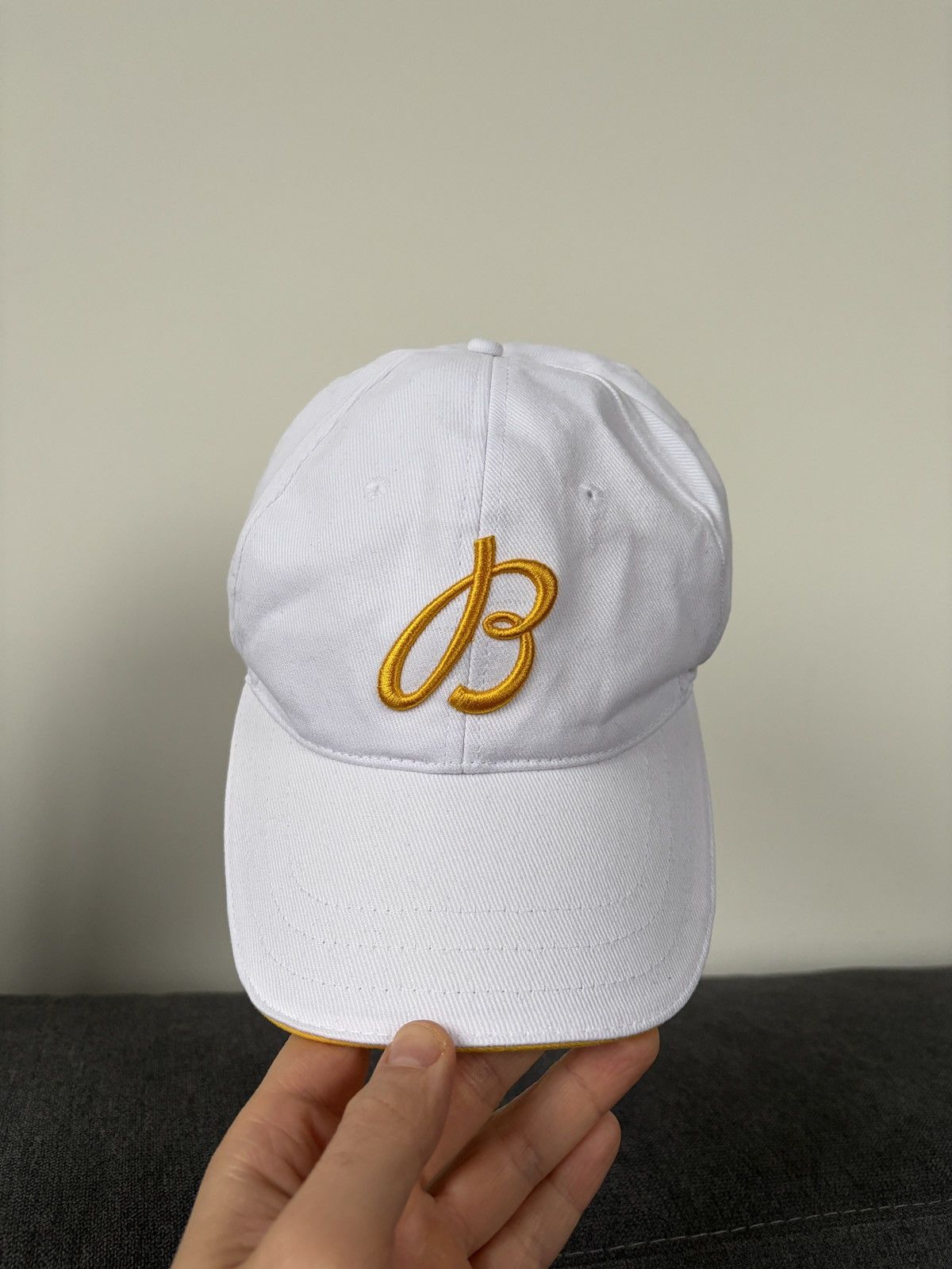 Breitling Breitling White Golden Logo Cap Size ONE SIZE - 1 Thumbnail