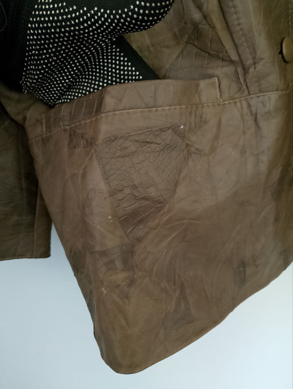 Vera Pelle Vintage VERA PELLE Canadia Echt Leder Real Leather Jacket Size US L / EU 52-54 / 3 - 7 Thumbnail