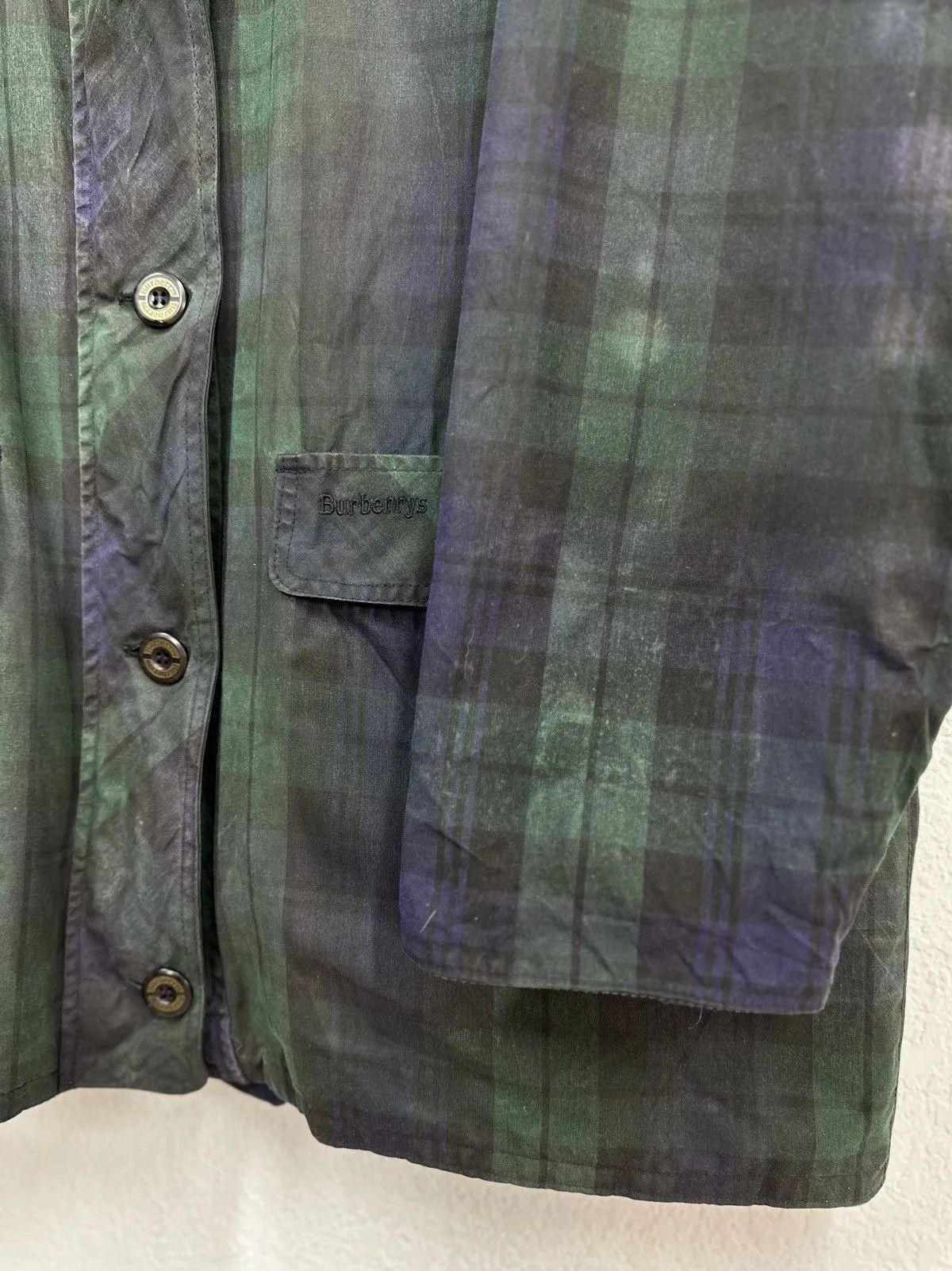 Barbour Burberry Barbour England Vintage Coat LBG JACKET Size US L / EU 52-54 / 3 - 4 Thumbnail