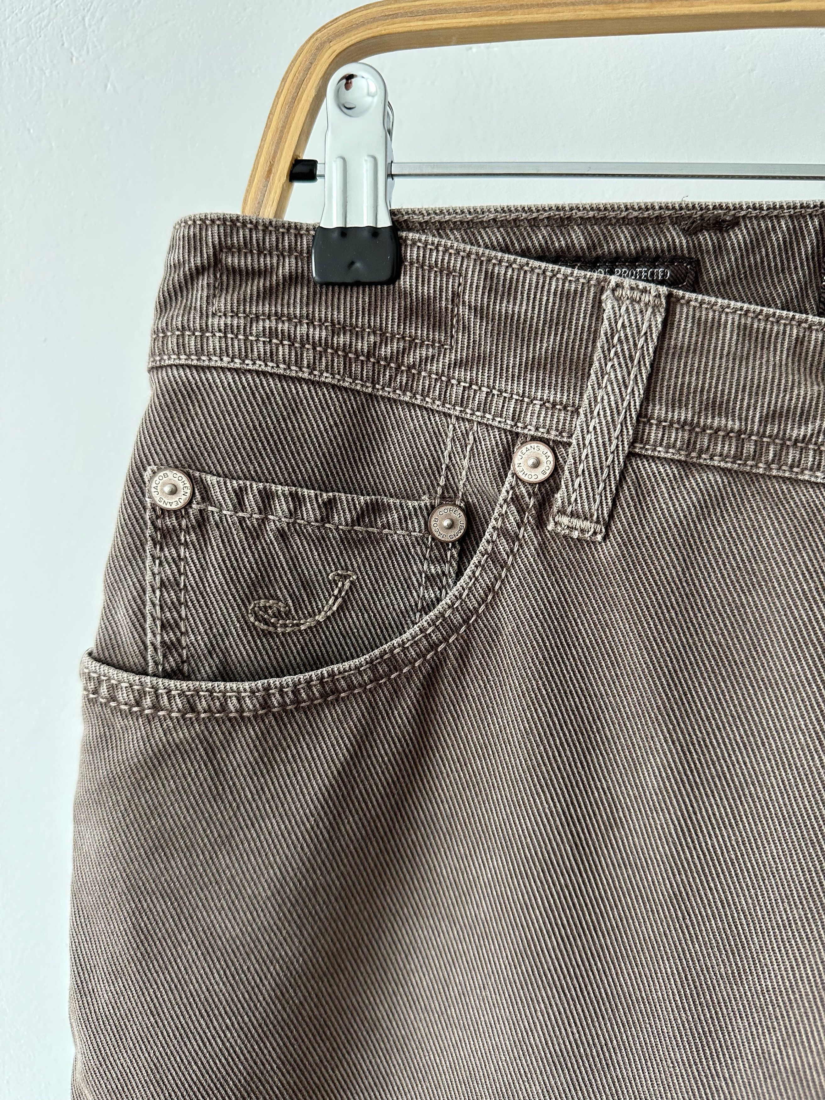 Jacob Cohen Jacob Cohen J622 Brown trousers pants Slim Fit Handmade Size US 34 / EU 50 - 6 Thumbnail