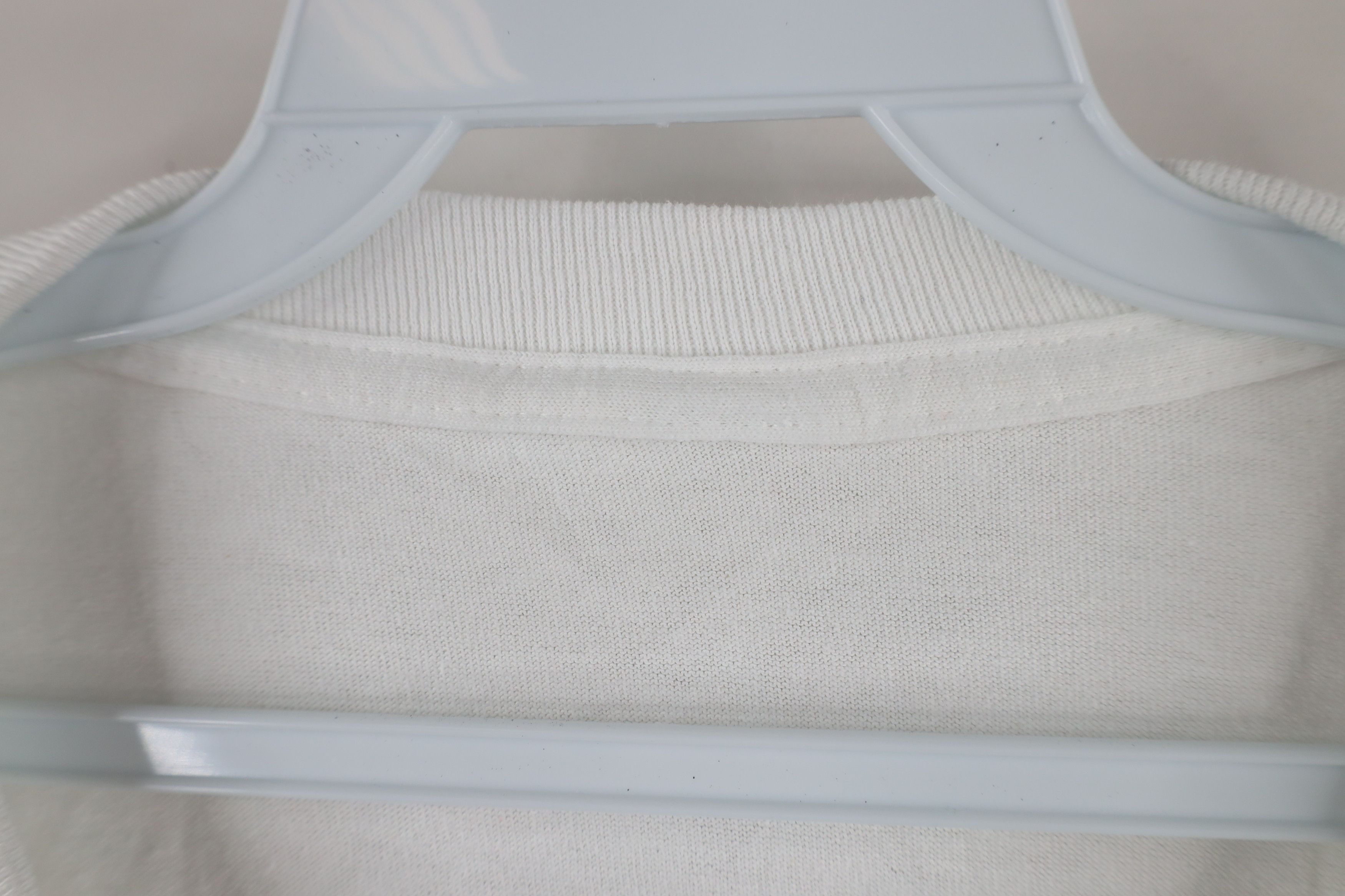 Vintage Vintage 90s Streetwear Long Sleeve T-Shirt White Cotton Size US XXL / EU 58 / 5 - 5 Thumbnail