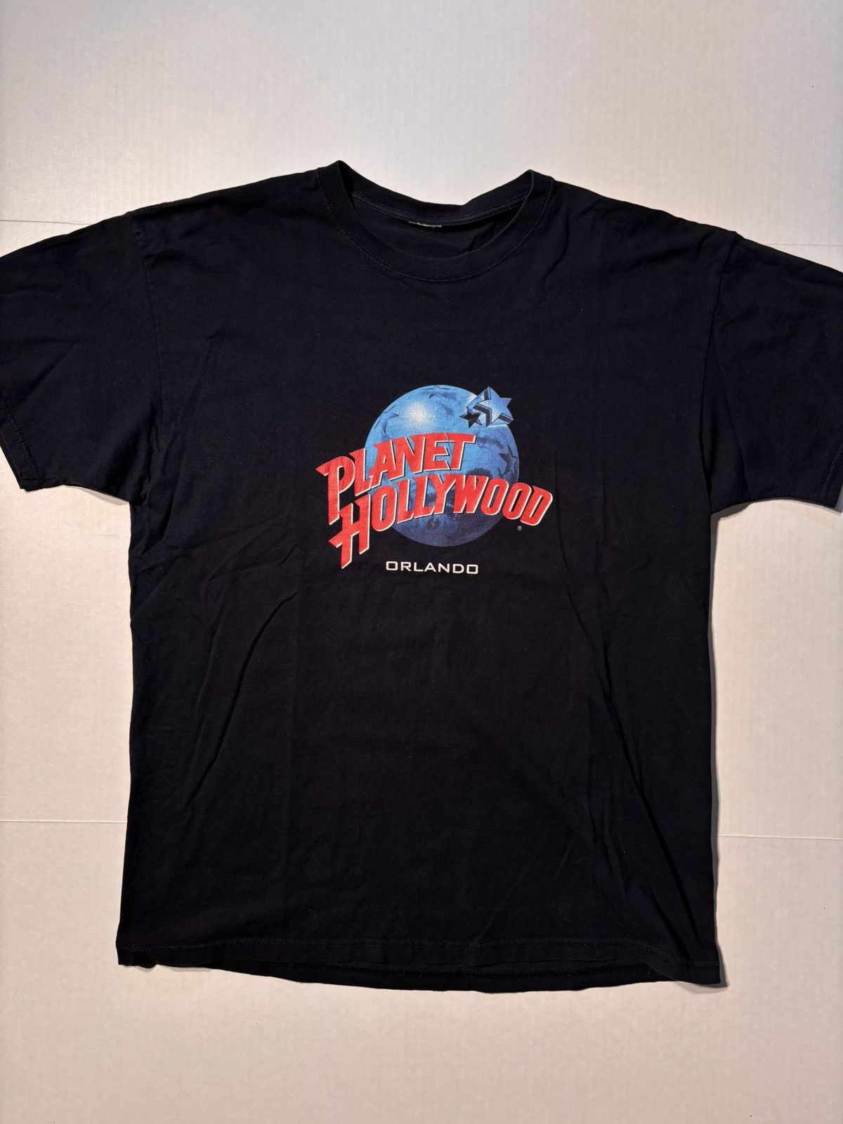 Planet Hollywood Vtg Planet Hollywood Orlando Florida Earth Logo 90’s USA XL Size US XL / EU 56 / 4 - 1 Thumbnail
