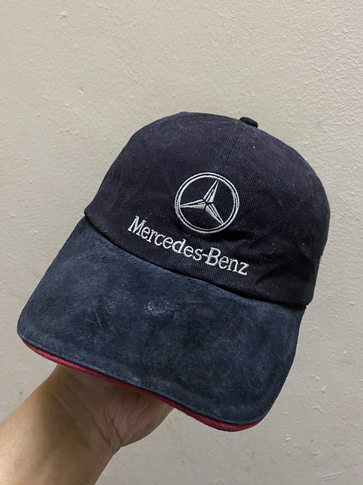 Mercedes-Benz Y2K Vintage Mercedes Benz Black Embroidered Cap Size ONE SIZE - 1 Thumbnail