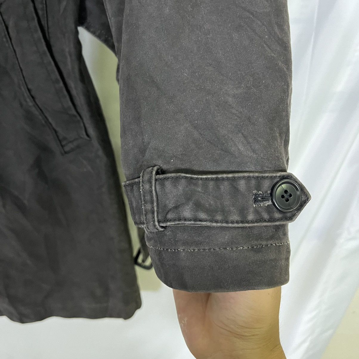 FrenchTrotters VINTAGE RADMESS MEN’S BIGI HEAVYWEIGHT BELTED TRENCH COAT Size US M / EU 48-50 / 2 - 6 Thumbnail