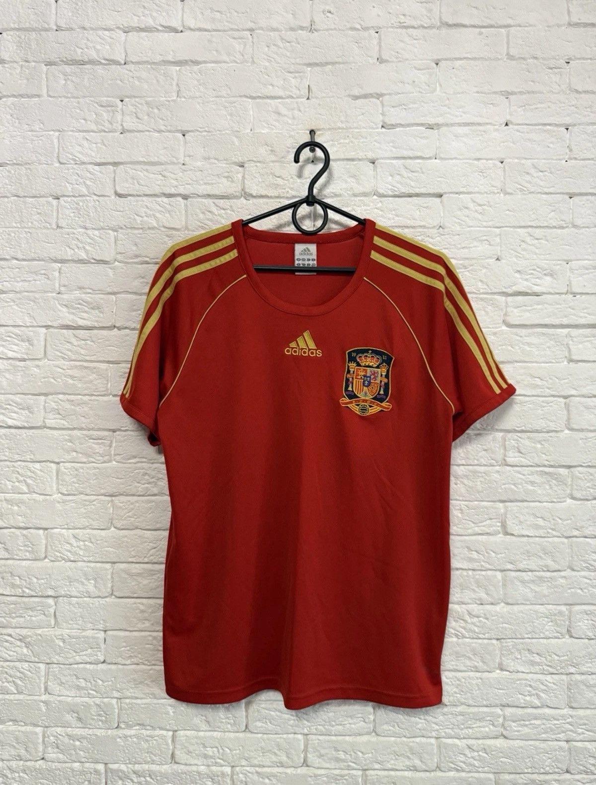 Adidas Adidas Spain Home Jersey 08/09 Football Shirt Sz S Size US S / EU 44-46 / 1 - 1 Thumbnail