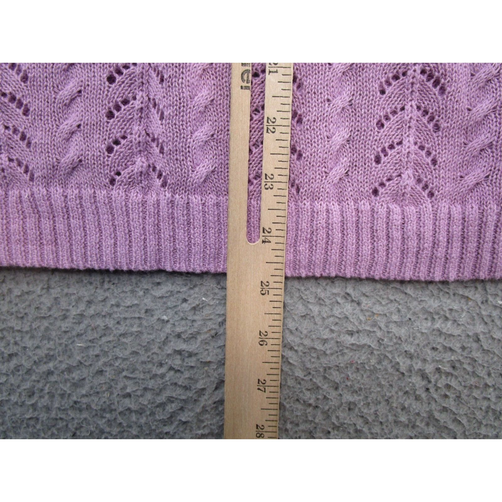 Barrow Croft and Barrow Women's Lightweight Lavender Purple Knit Sweater Size M NEW Size M / US 6-8 / IT 42-44 - 6 Thumbnail