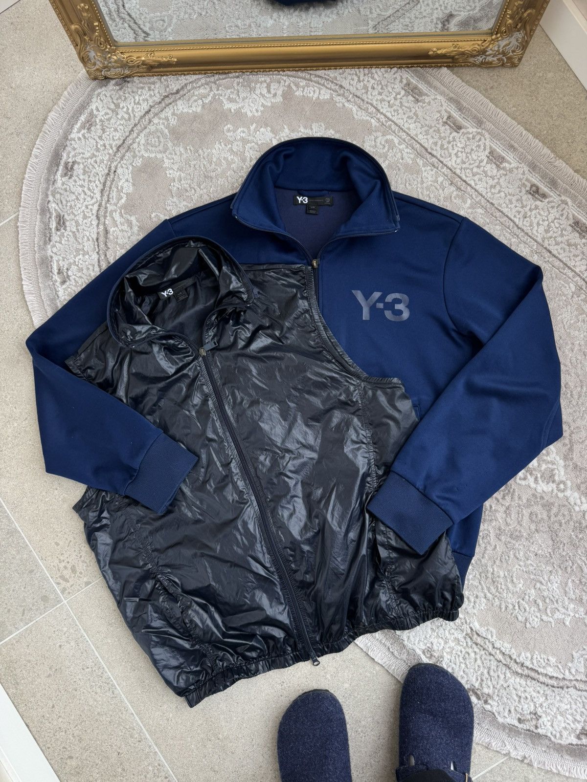 Y-3 Y-3 Yohji Yamamoto Track Top Modulare 2-in-1 Gilet integrato Size US L / EU 52-54 / 3 - 1 Thumbnail
