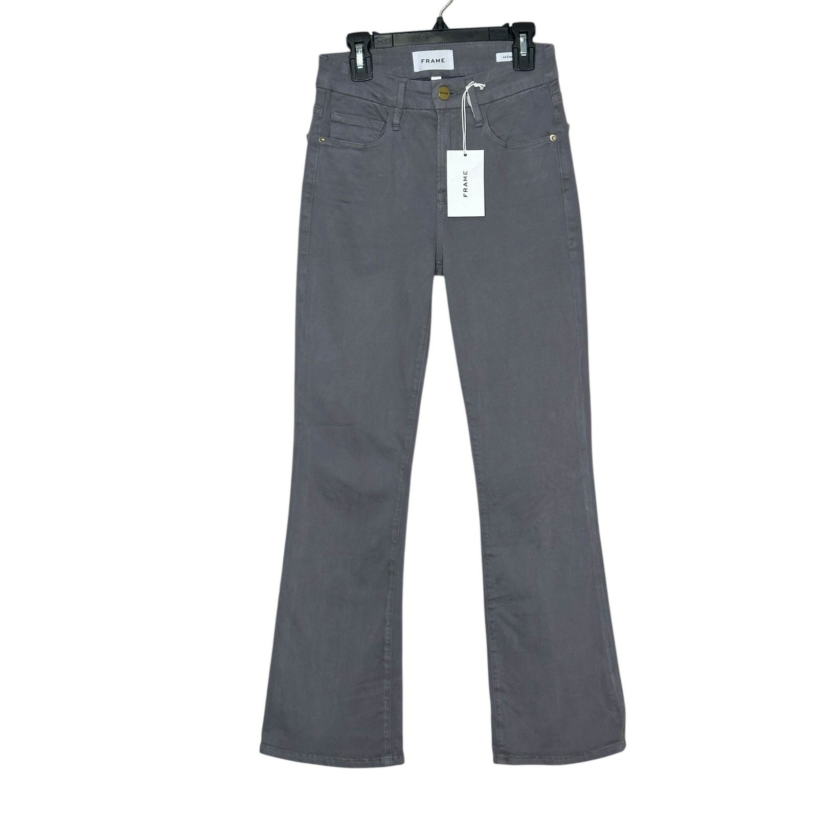 Frame Frame Le Crop Mini Boot smoke gray jeans size 24 - 00 Size 24" / US 00 / IT 34 - 7 Thumbnail