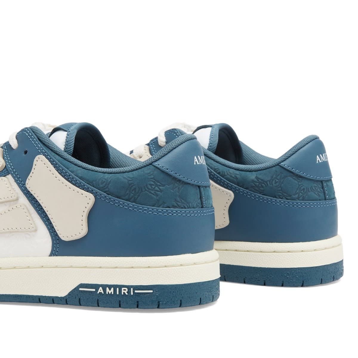 Amiri o1s1wg110426 Debossed MA Quad Skel Top Low Sneakers Size US 8 / EU 41 - 4 Thumbnail