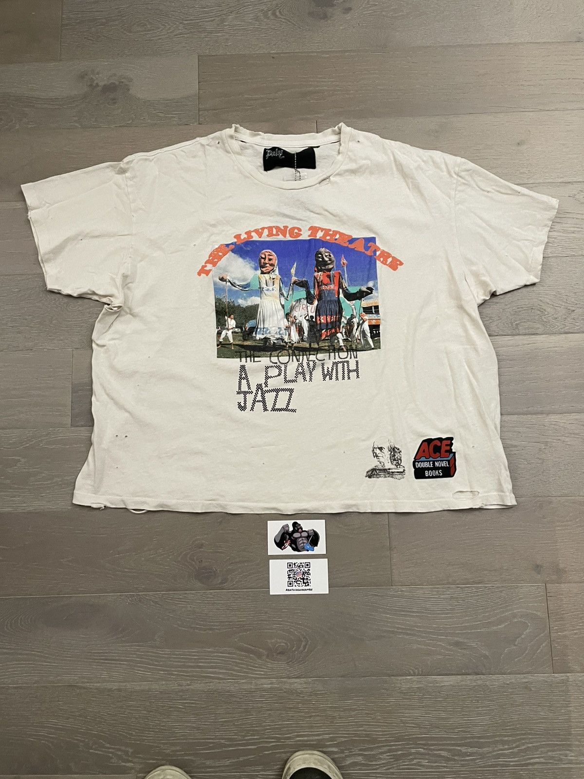 Paly Hollywood Paly Hollywood The Living Theatre Tee White Size US M / EU 48-50 / 2 - 2 Thumbnail