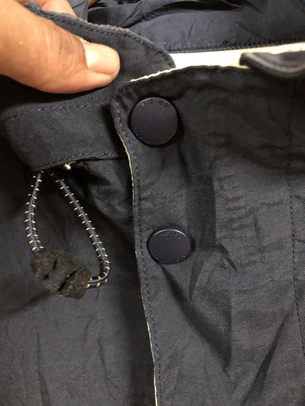 Nautica × Vintage Vintage 90’s Nautica Reversible Zipper jacket Size US L / EU 52-54 / 3 - 4 Thumbnail