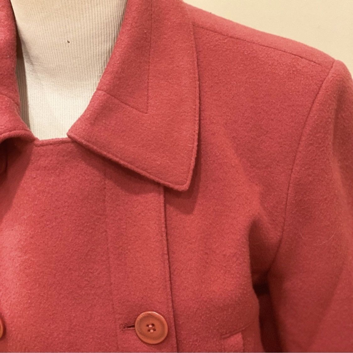 Harve Benard Vintage Harve Benard Wool Cashmere Pea Coat Double Breasted Size L / US 10 / IT 46 - 5 Thumbnail