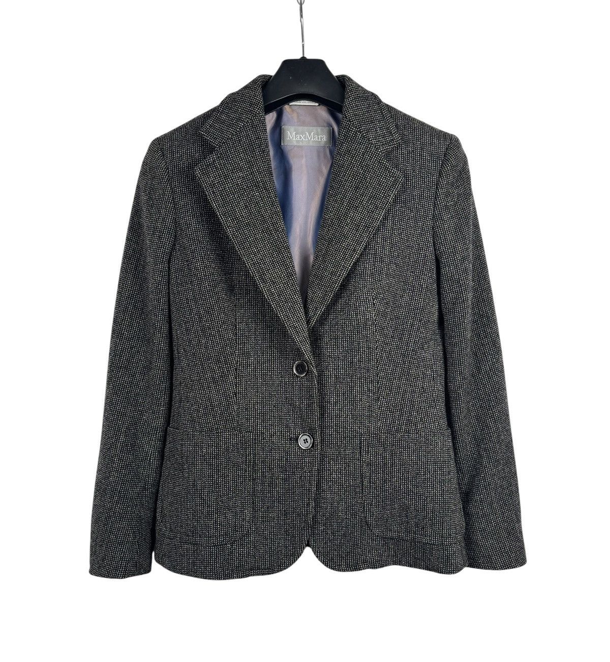 Max Mara Max Mara Wool Rich Blend Blazer size US6 IT40 Size M / US 6-8 / IT 42-44 - 8 Thumbnail