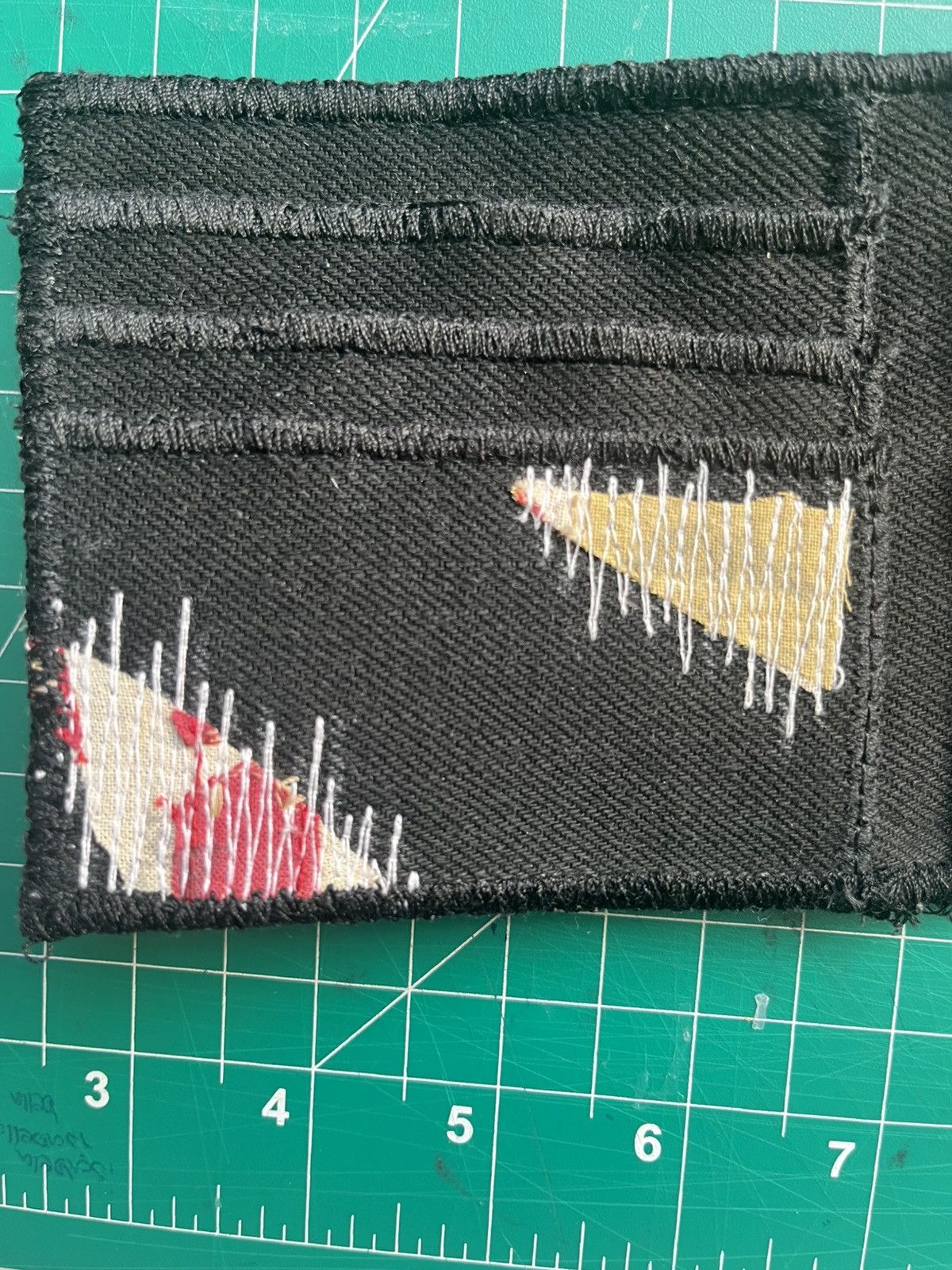 Other Black and red embroidered flag wallet Size ONE SIZE - 5 Thumbnail