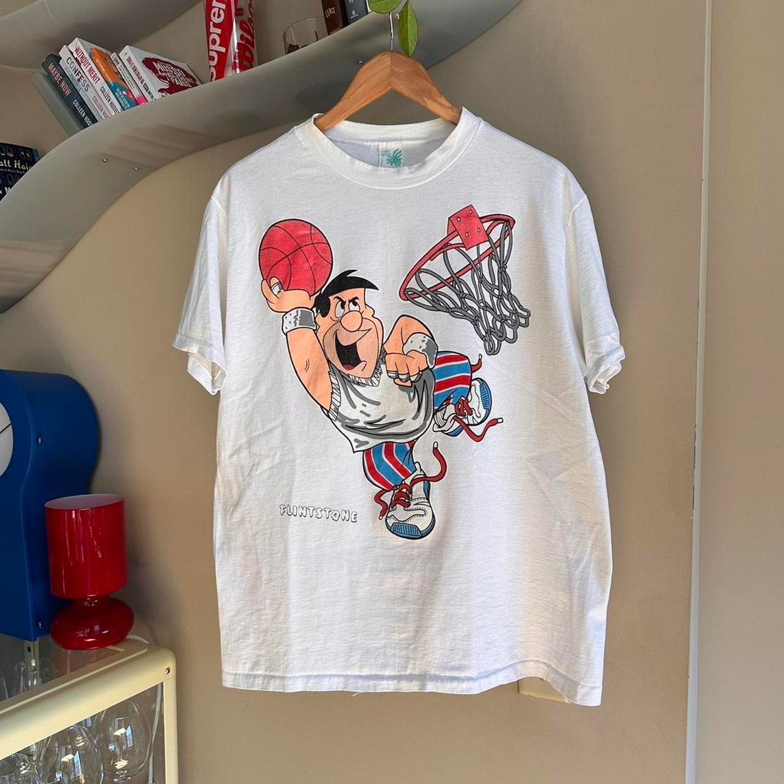Vintage Vintage Flintstones Basketball Shirt Size US XL / EU 56 / 4 - 1 Thumbnail