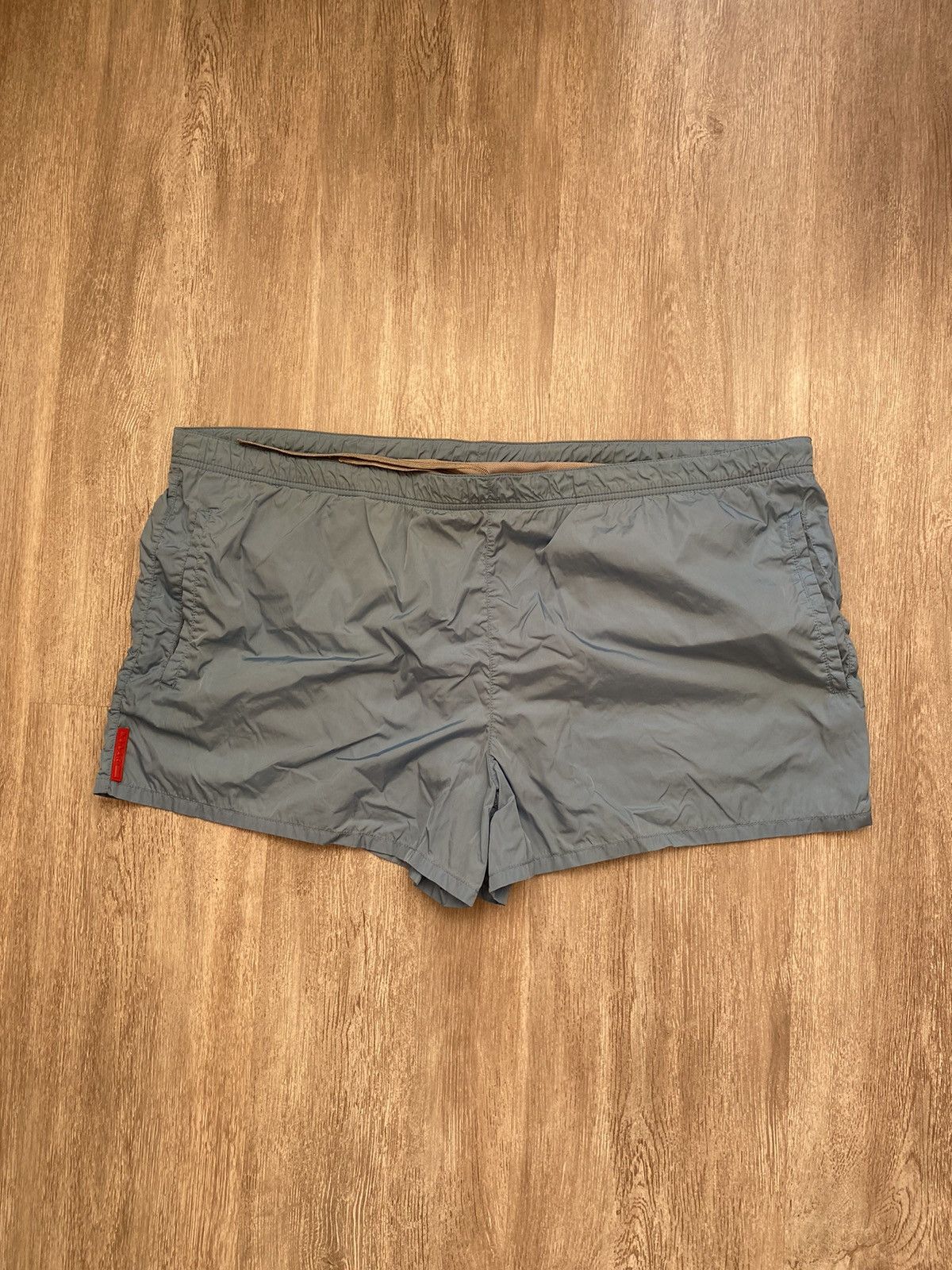Prada Vintage Prada Nylon Shorts Size US 36 / EU 52 - 2 Thumbnail