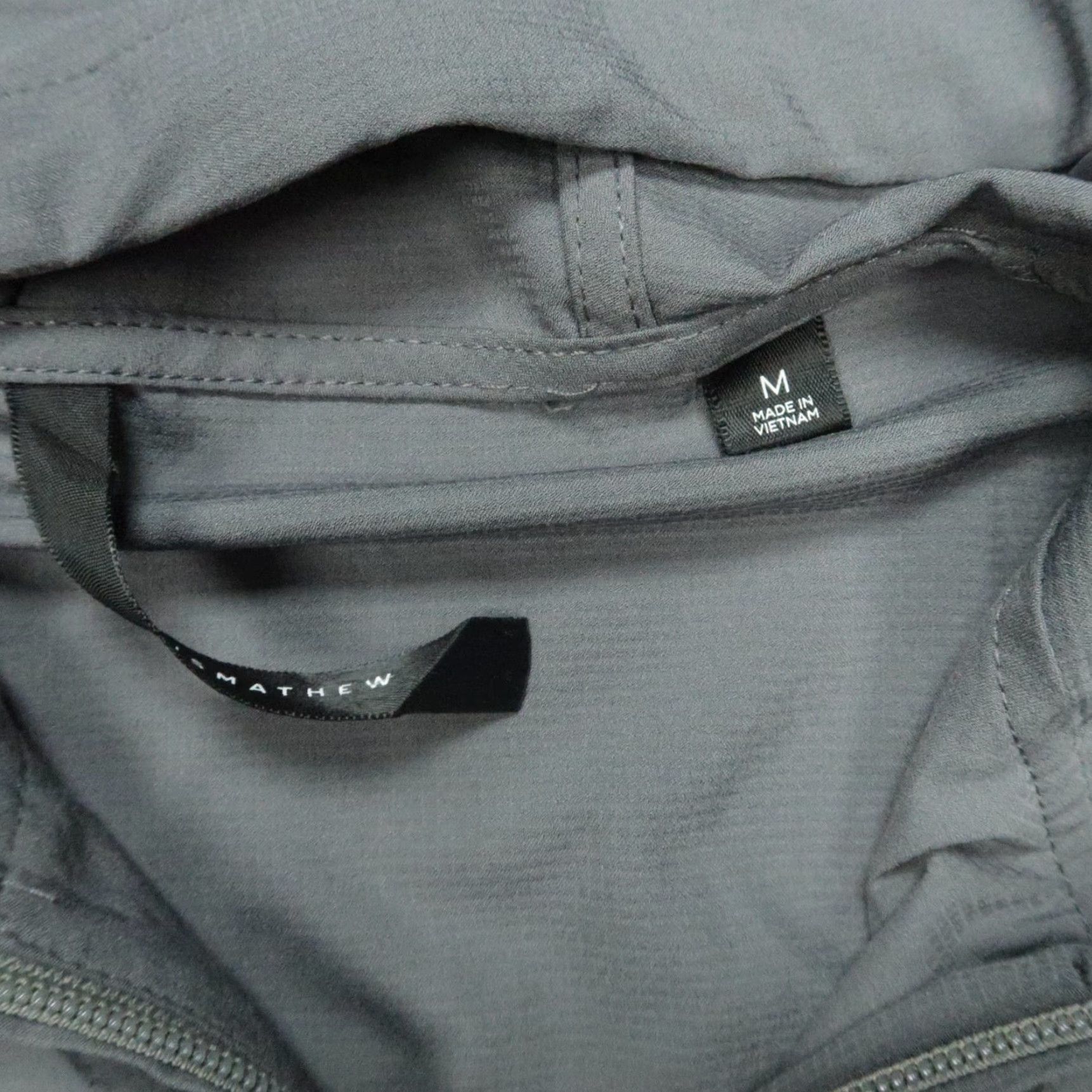 TravisMathew Travis Mathew Jacket Men Medium Gray Wanderlust Full Zip Pockets Hooded Golf Size US M / EU 48-50 / 2 - 3 Thumbnail