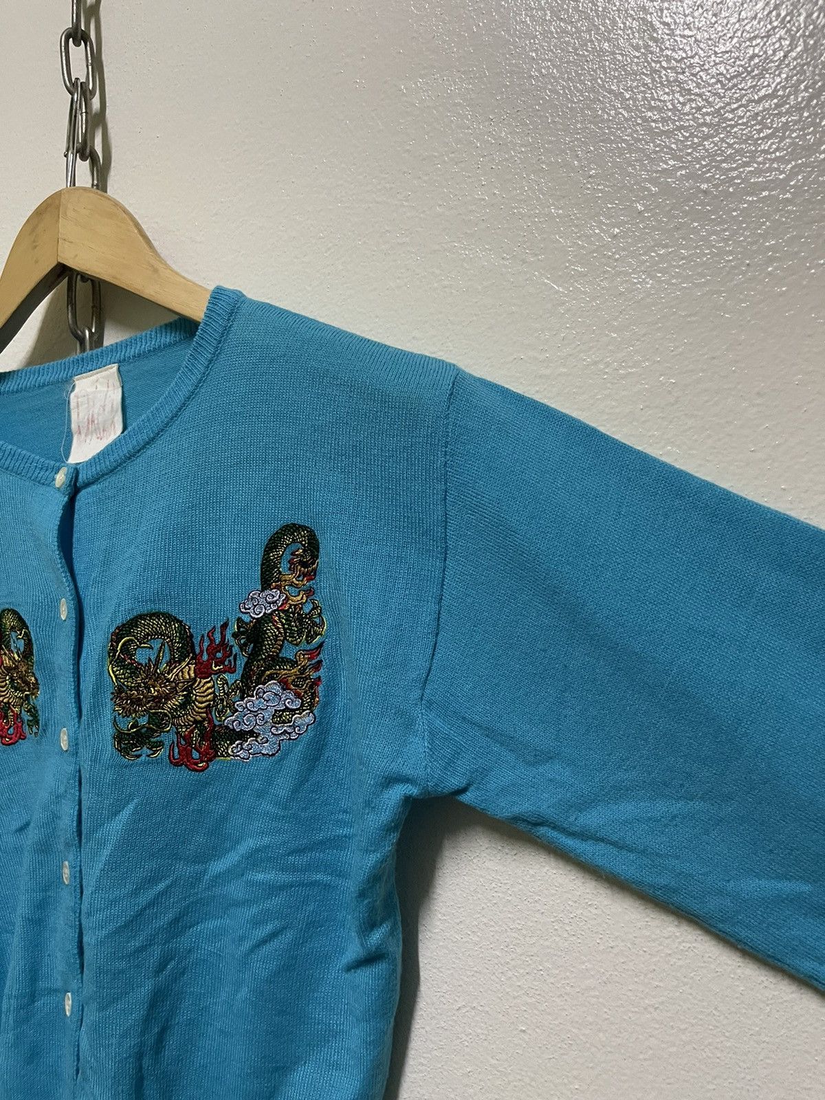 Japanese Brand × Vintage Sukajan Cardigan Japan Vintage Size S / US 4 / IT 40 - 6 Thumbnail