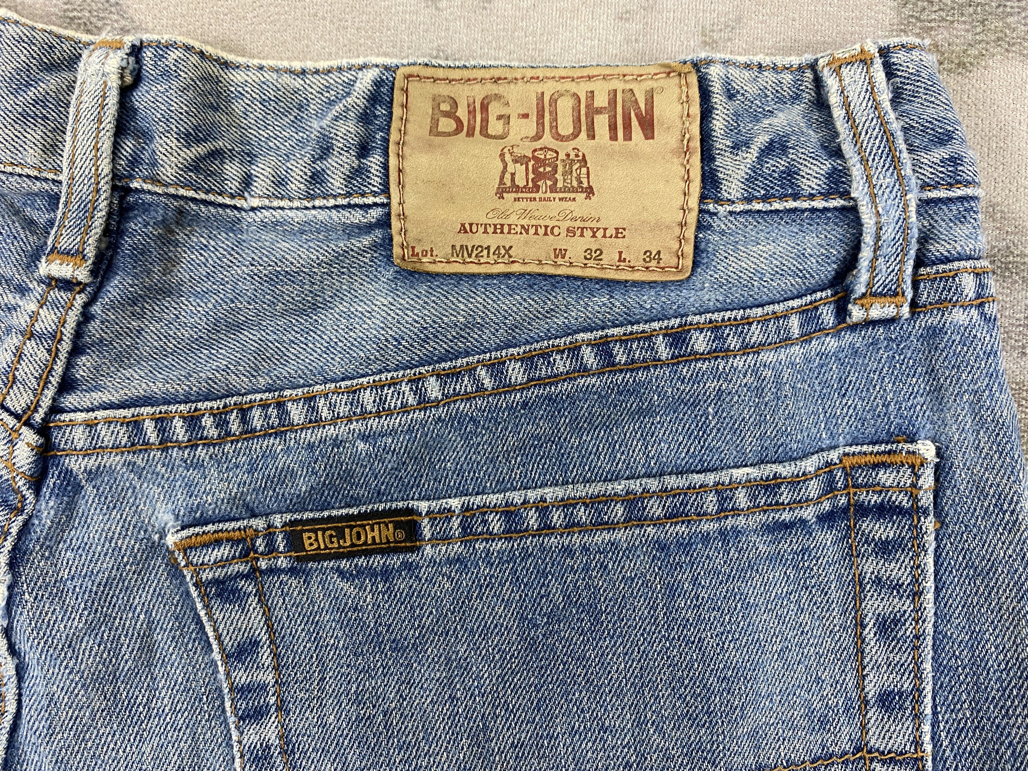 If Six Was Nine Vintage Big John Flare Jeans 31x33.5 Denim- JN3823 Size US 31 - 11 Thumbnail