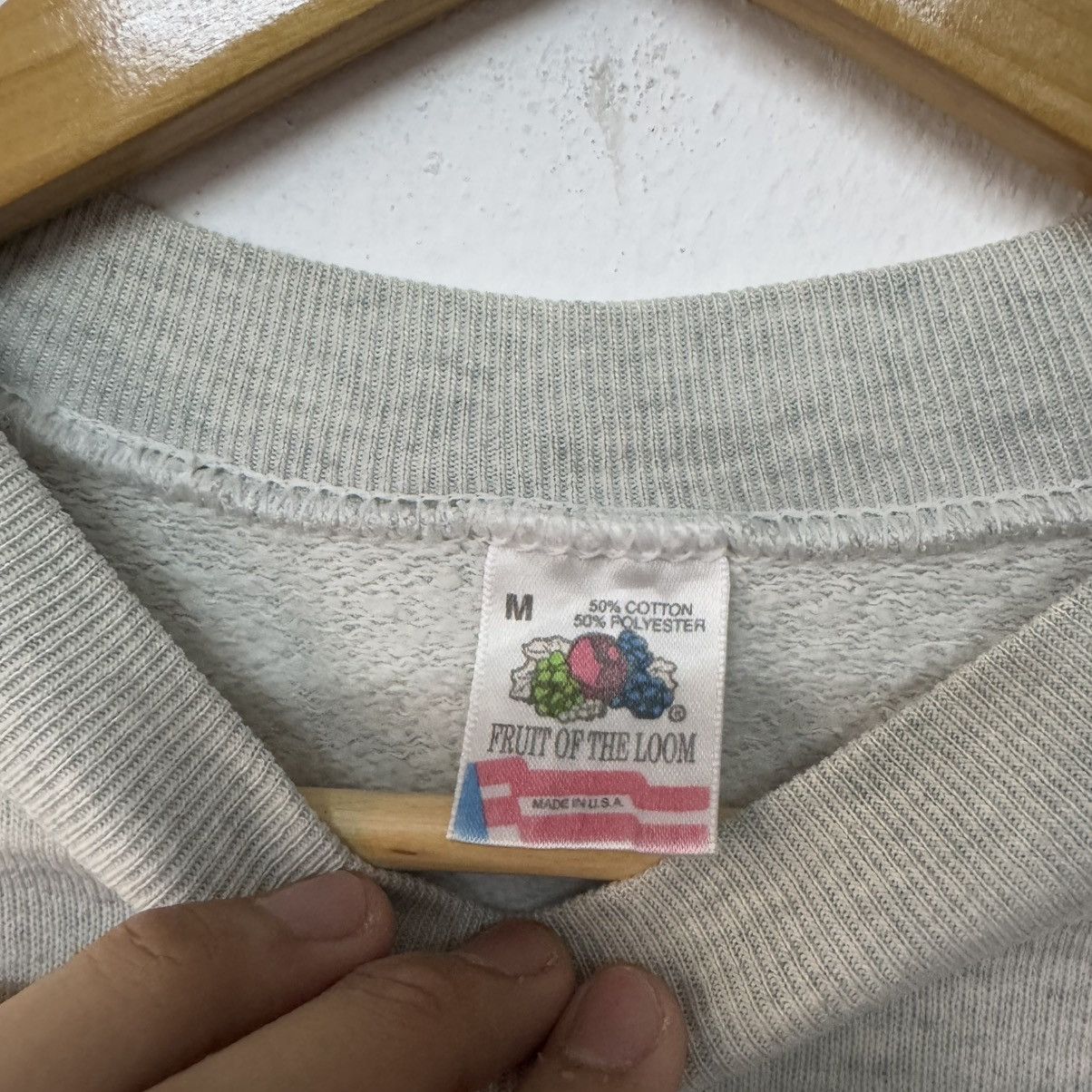 Vintage 1990s Mother Goose No Mori Vintage Sweatshirt Size US M / EU 48-50 / 2 - 6 Thumbnail