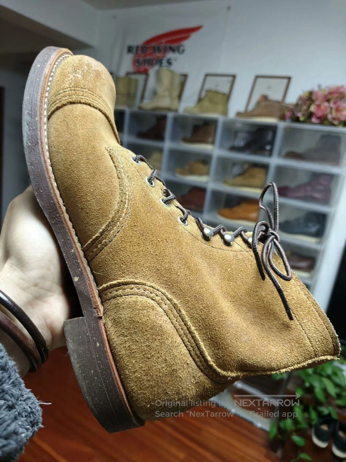 Red Wing Red Wing 8113 8D Work Boots. Size US 8 / EU 41 - 6 Thumbnail