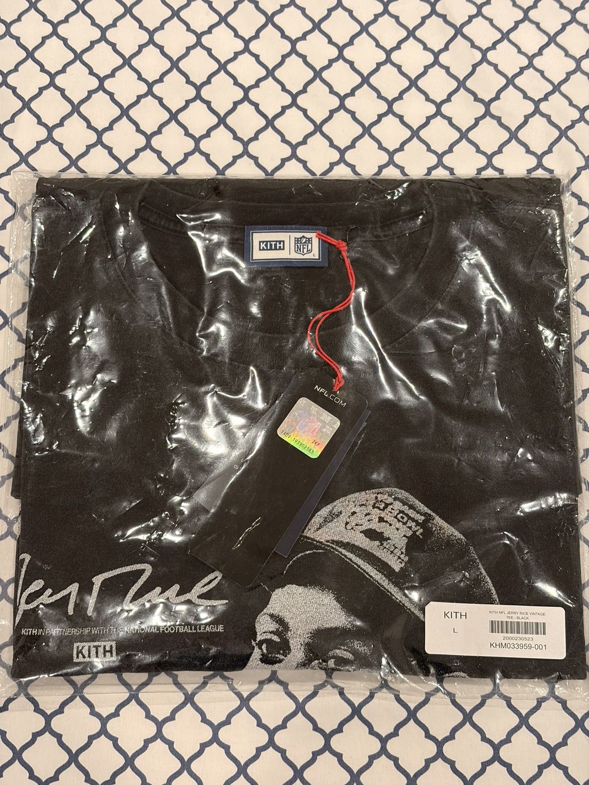 Kith × NFL Kith x NFL Jerry Rice Vintage Jones Tee Size US L / EU 52-54 / 3 - 3 Thumbnail