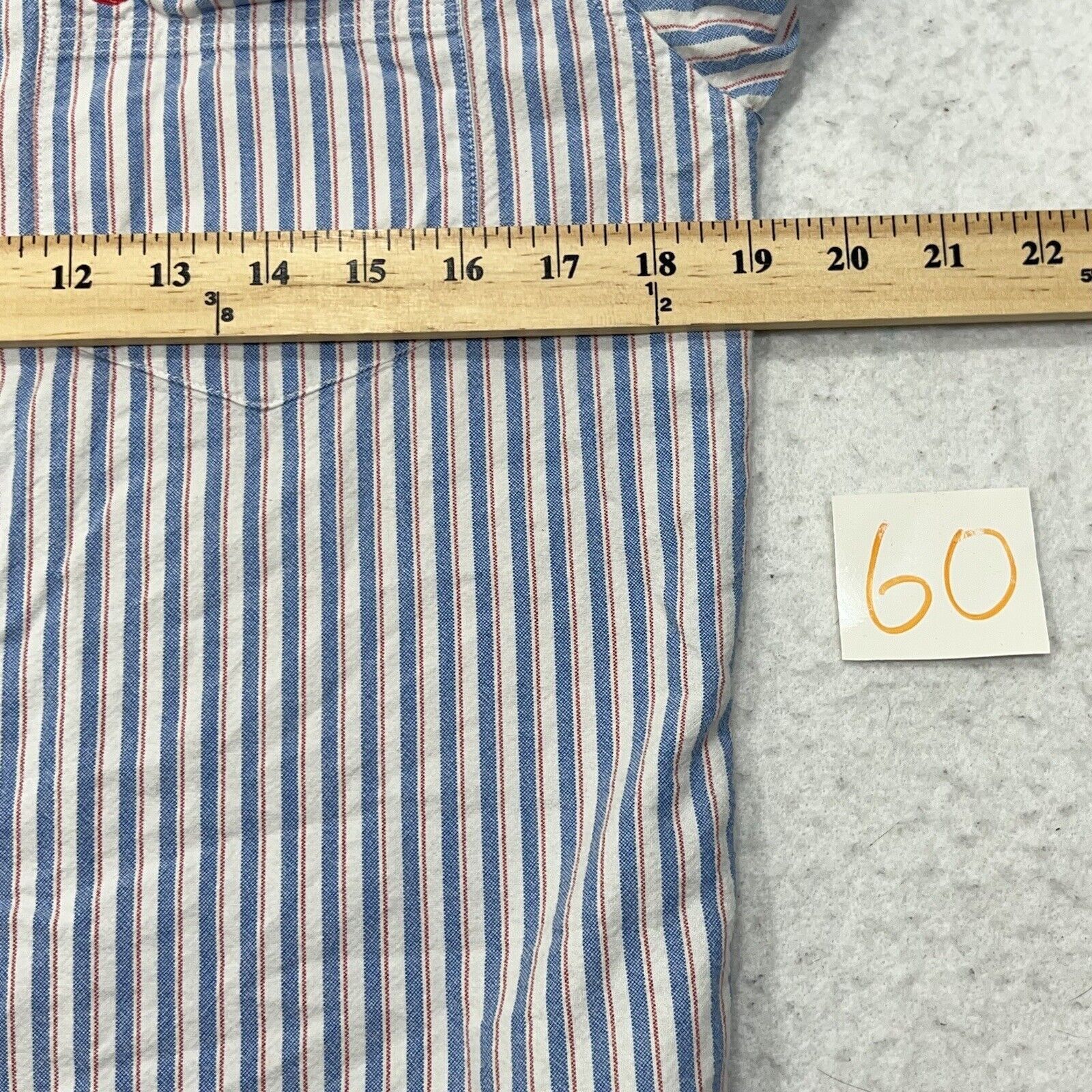 Timberland Timberland Earthkeepers Button Down Blue Striped Dress Shirt Size US S / EU 44-46 / 1 - 6 Thumbnail