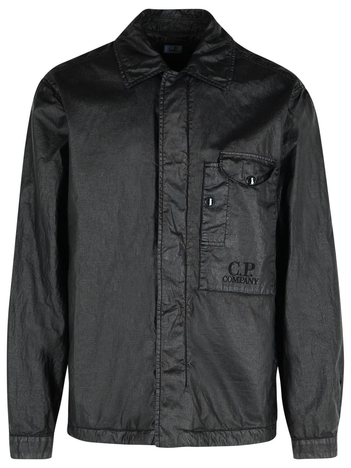 C.P. Company C.P. COMPANY Black Linen Shirt Size US XL / EU 56 / 4 - 1 Thumbnail
