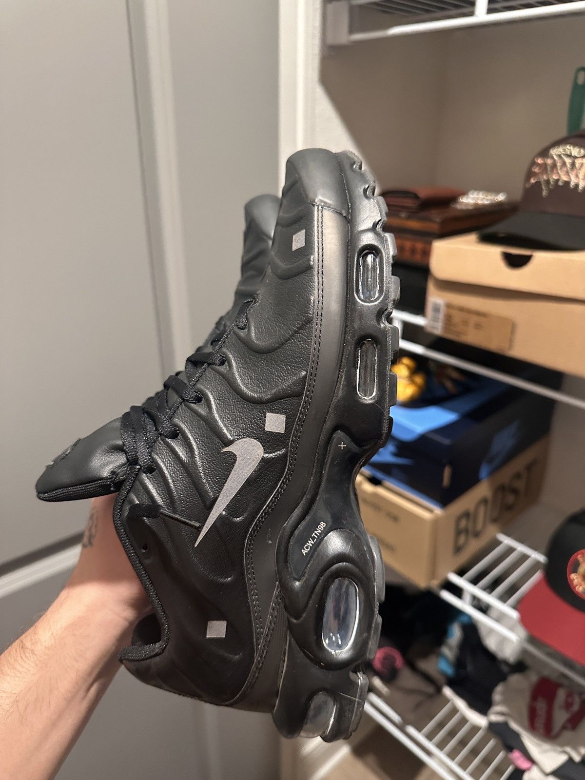 A-COLD-WALL* × Nike Men's A-Cold-Wall* × Nike Air Max Plus 'Black' Size US 9.5 / EU 42-43 - 7 Thumbnail